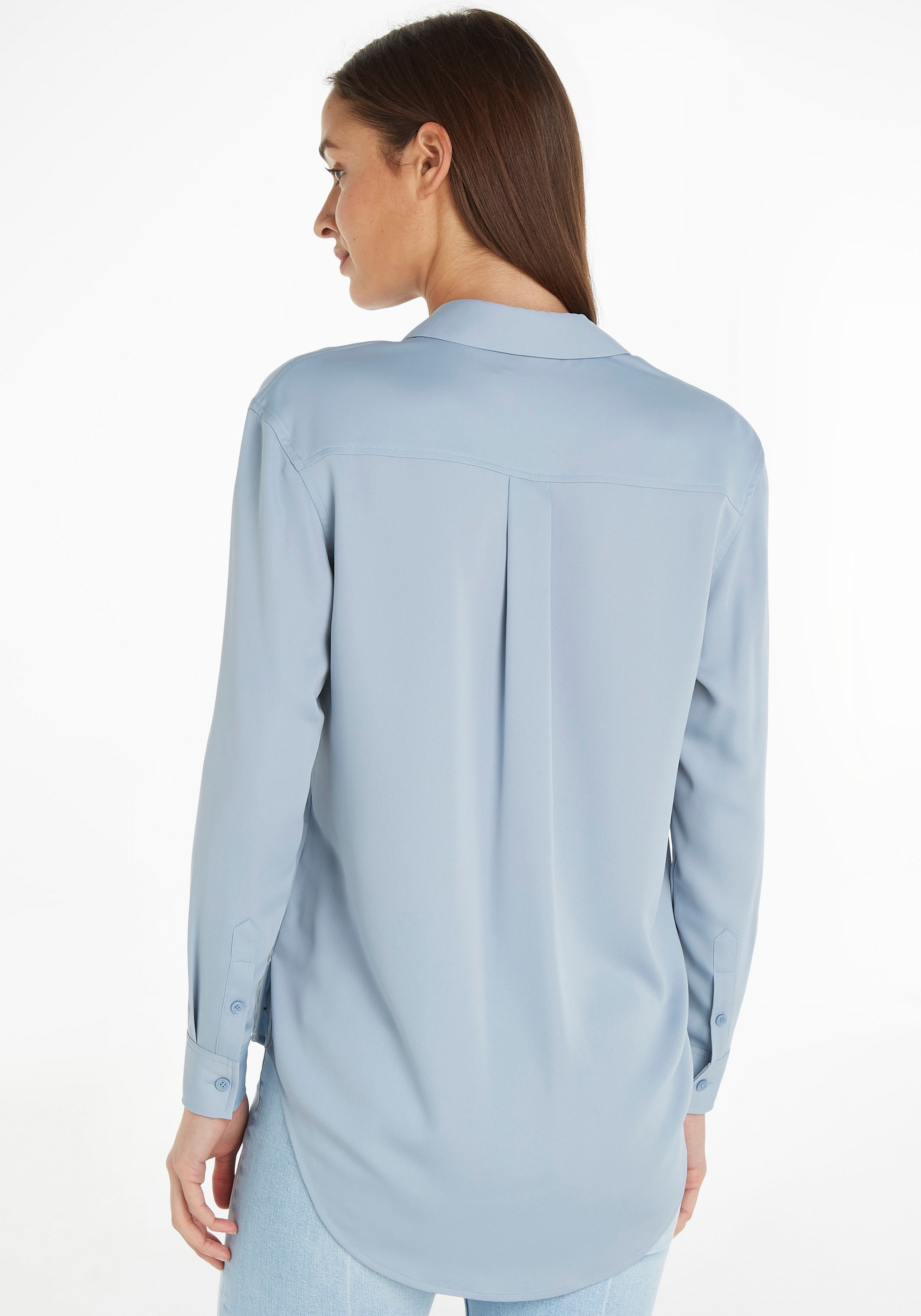 Calvin Klein Hemdbluse CDC im RELAXED SHIRT«, »RECYCLED bei OTTO online Vokuhila-Style