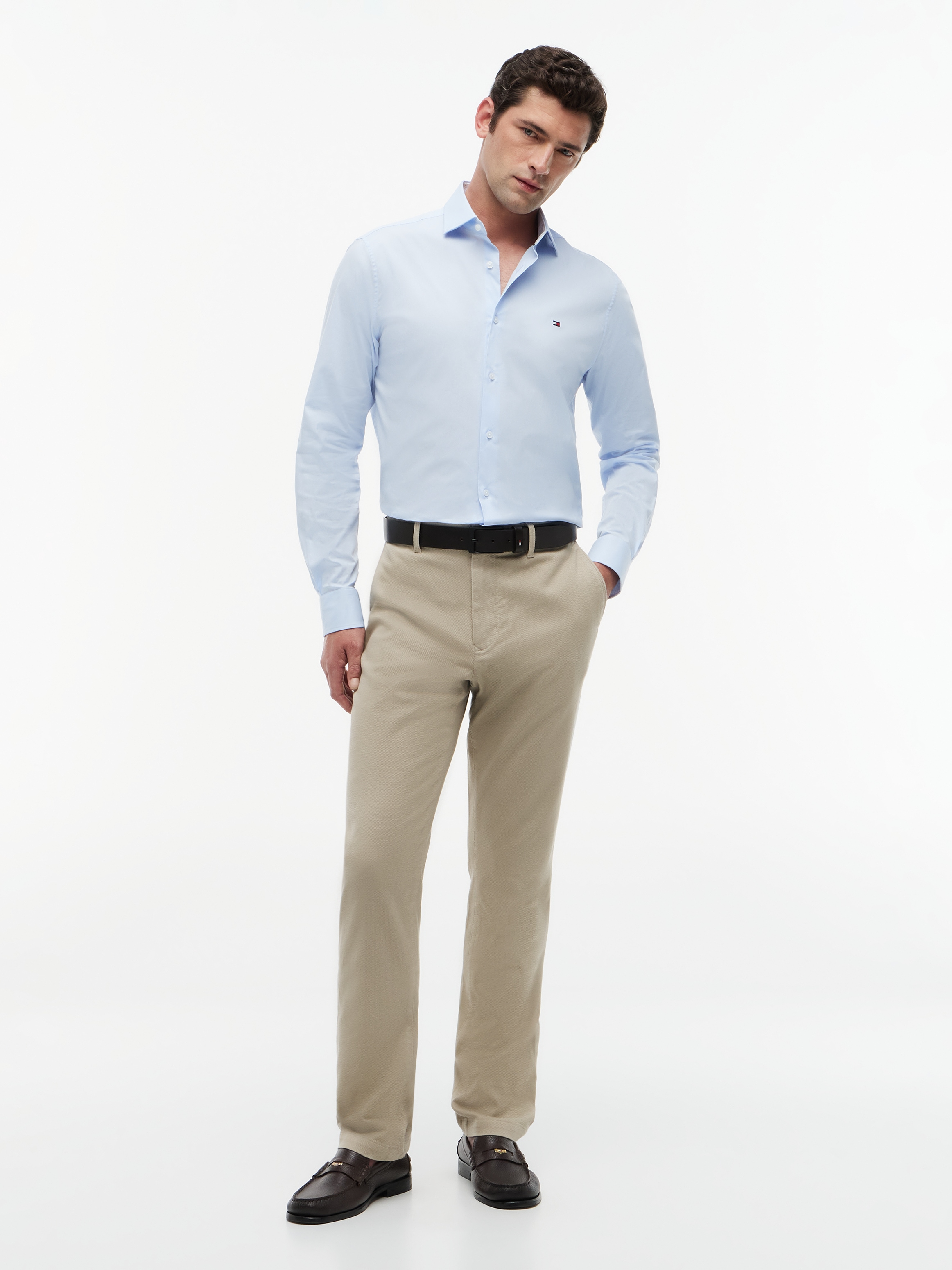 Tommy Hilfiger Chinohose »DENTON OPEN STRUCTURE«  mit Struktur