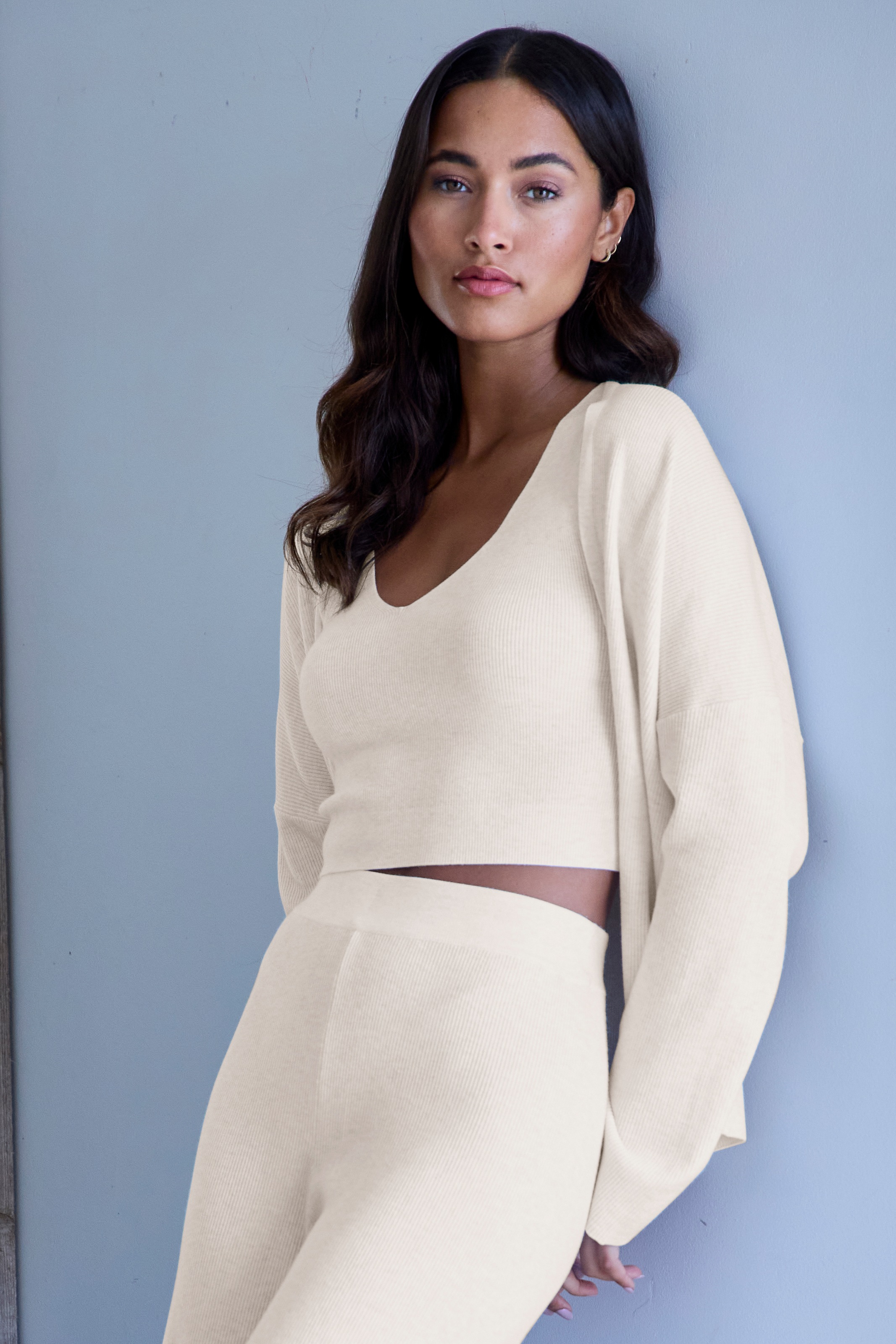Copenhagen Studios Cardigan, aus hochwertiger, feiner Rippe, Loungewear