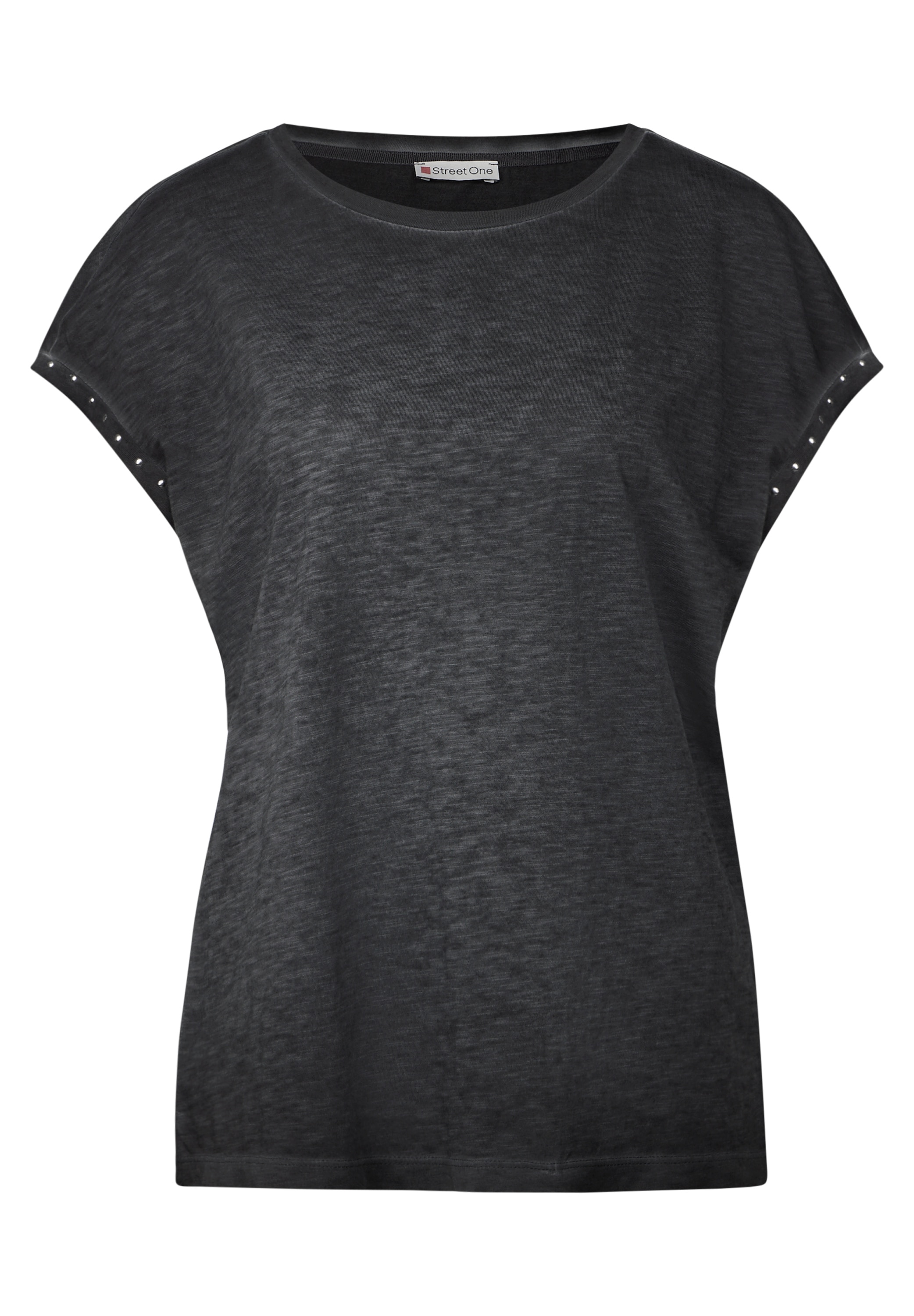 STREET ONE Shirttop, mit Nieten-Details