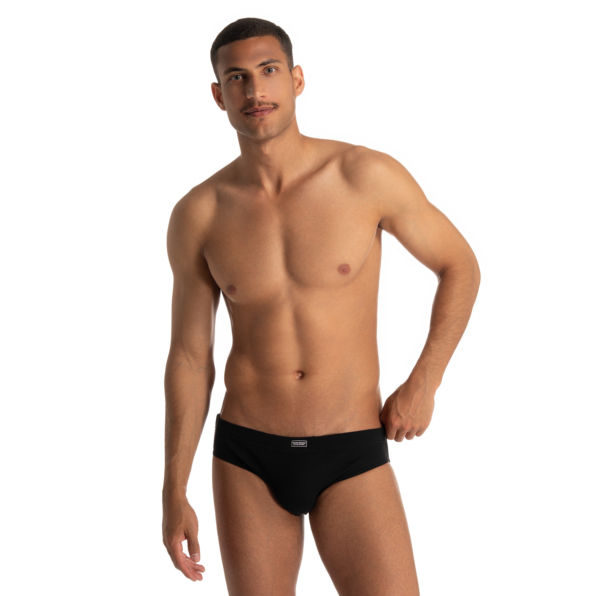 Bruno Banani Slip »FINE RIB«, Feinripp, Komfortbündchen