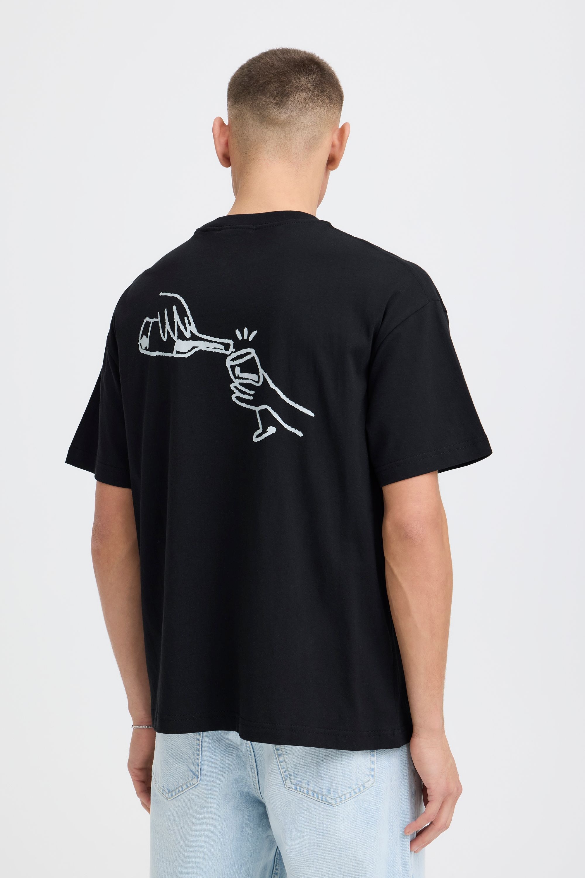 !Solid T-Shirt »T-Shirt SDIsmail Backprint«