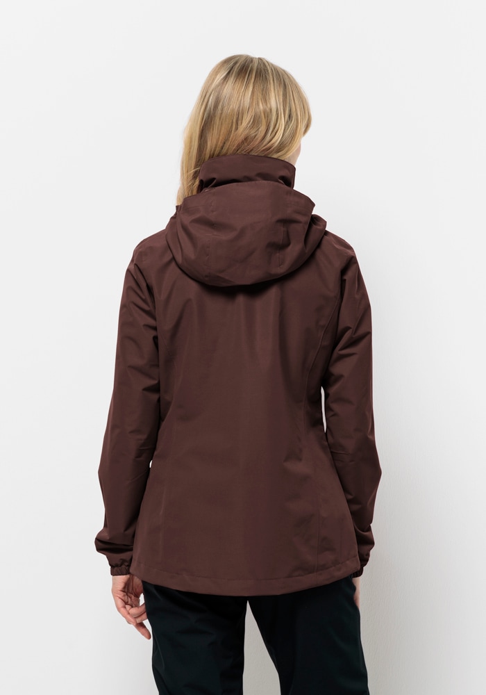 Jack Wolfskin Outdoorjacke »STORMY POINT 2L JKT W«, mit Kapuze