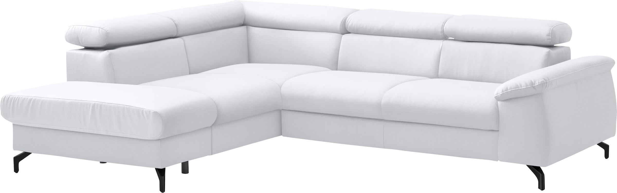 COTTA Ecksofa »Kitty L-Form, B: 249 cm«, mit Kopfteilverstellung, optional Bettfunktion & Bettkasten