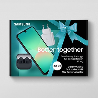 Samsung Smartphone »Bundle Perfekter Klang« Black