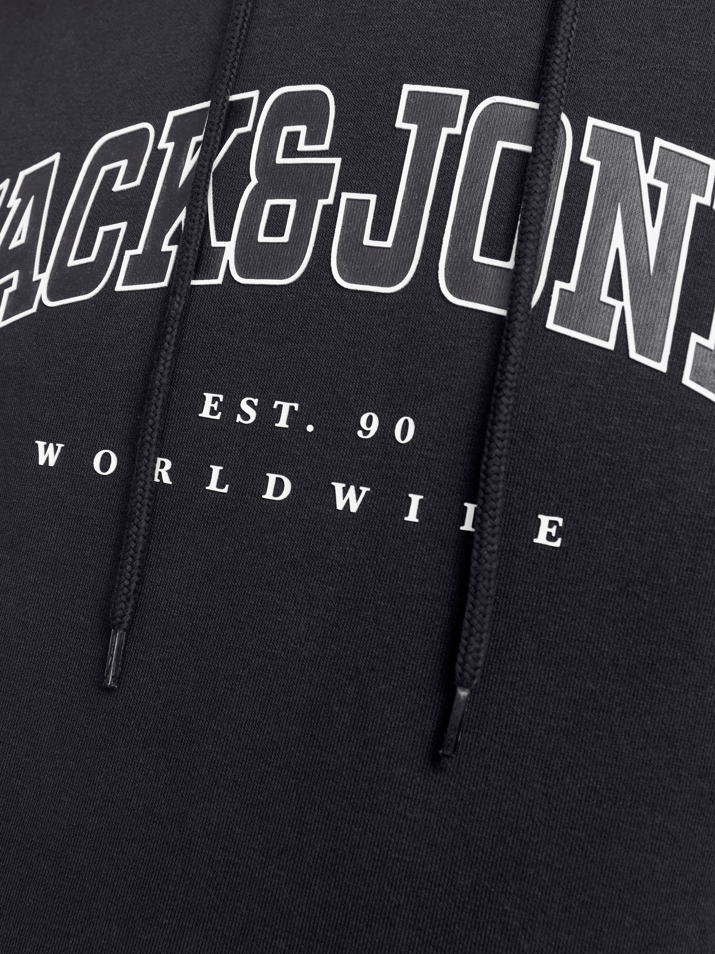 Jack & Jones Kapuzensweatshirt »JJECALEB VARSITY SWEAT HOOD NOOS«