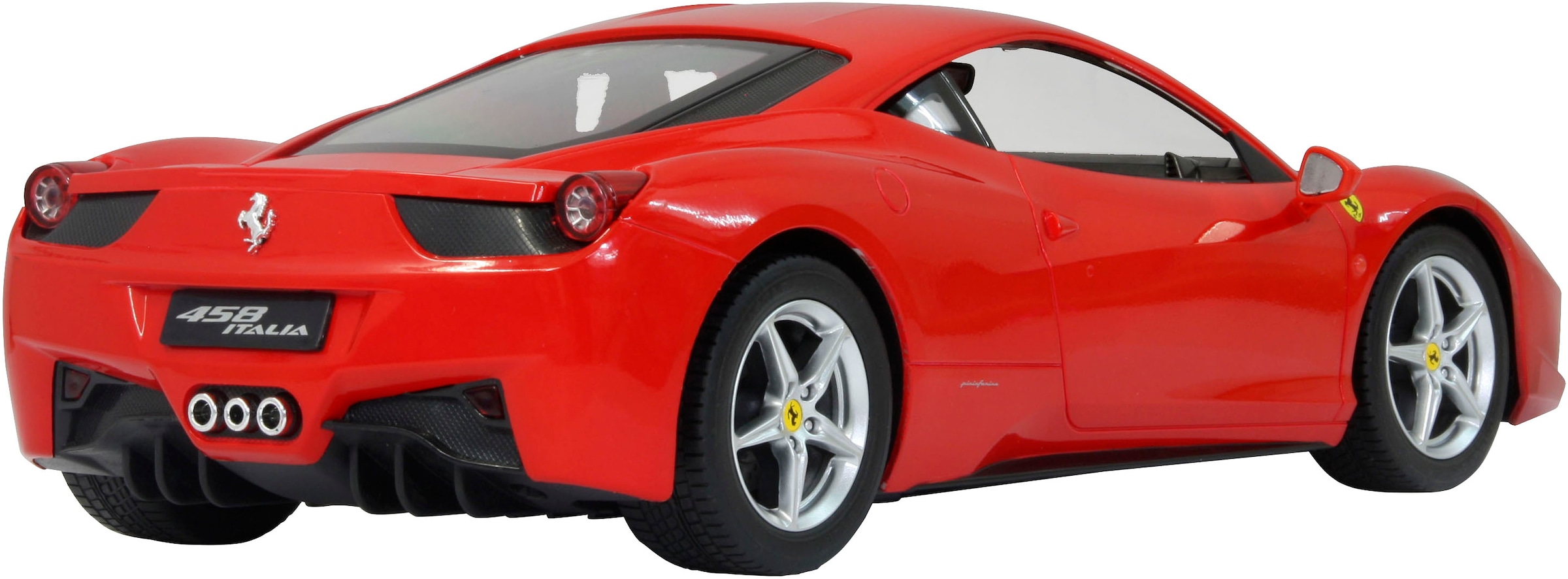 Jamara RC-Auto »Deluxe Cars, Ferrari 458 Italia, 1:14, rot, 2,4GHz«, mit LED-Licht