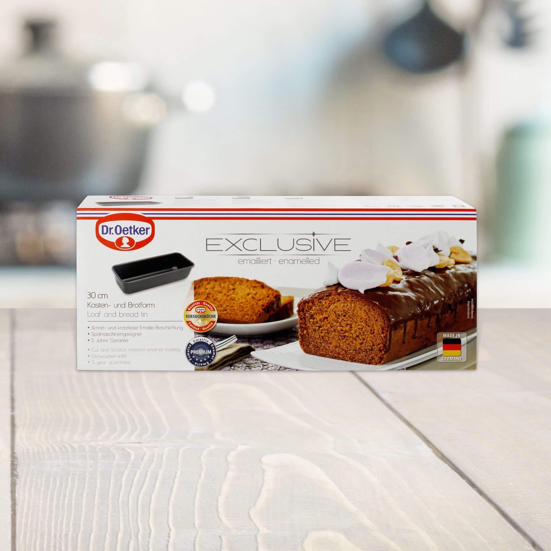 Dr. Oetker Kastenform »Exclusive, Kasten- und Brotform, 30 cm«