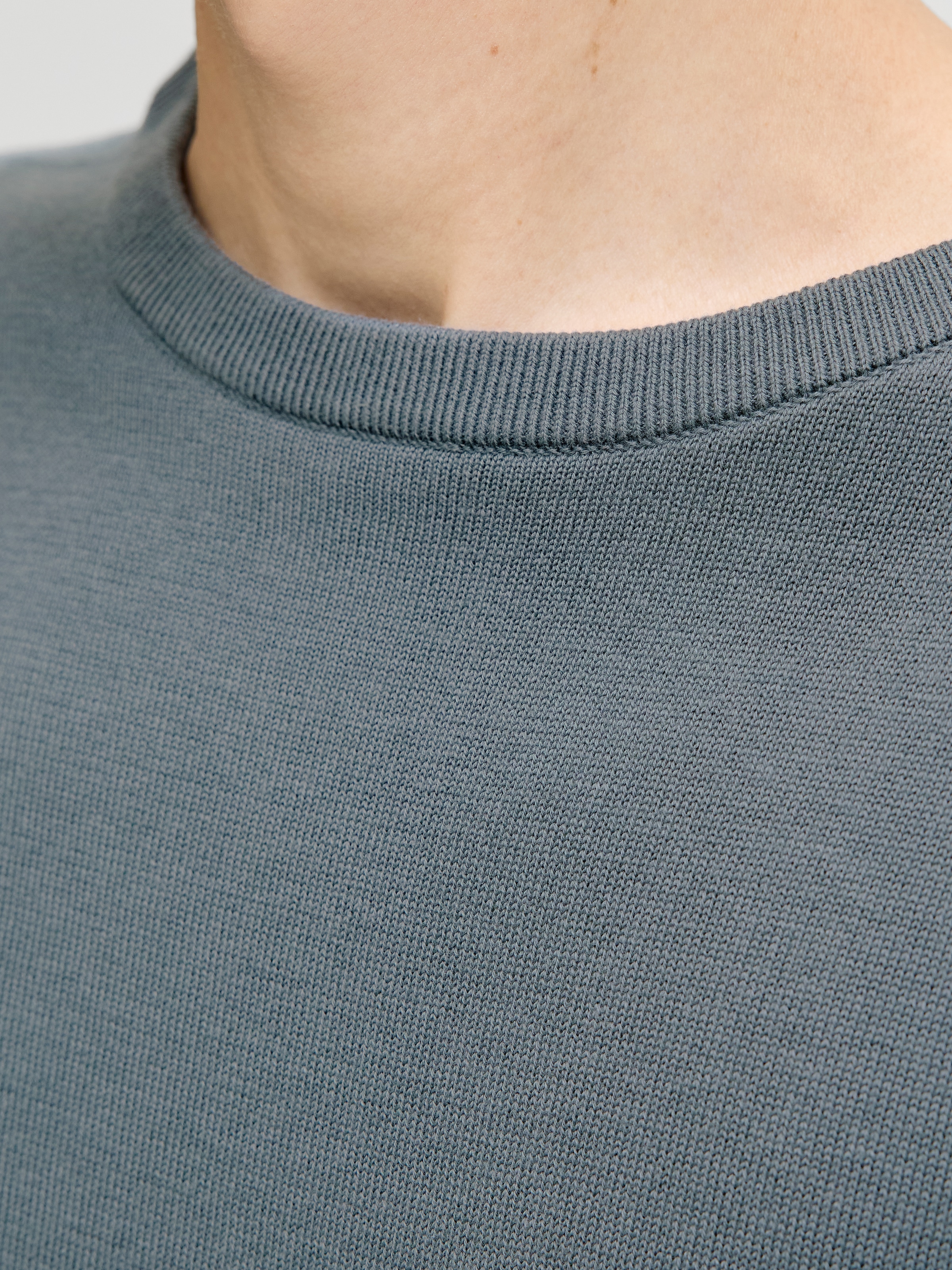 Jack & Jones Rundhalspullover »JJEBASIC KNIT CREW NECK NOOS«, mit Rundhalsausschnitt