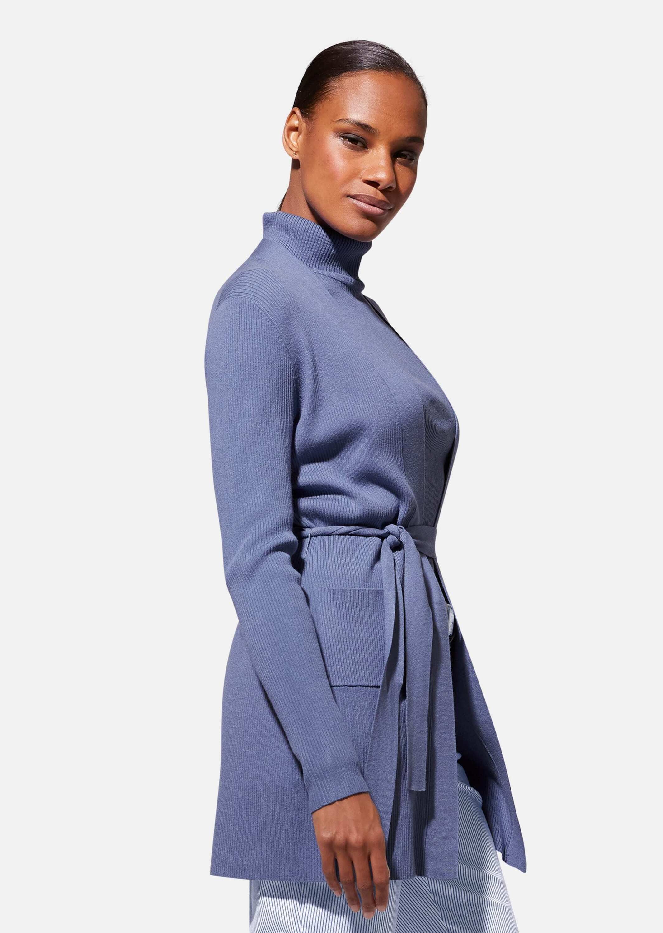 MADELEINE Strickjacke »Strickjacke Lange Strickjacke mit Bindeband«