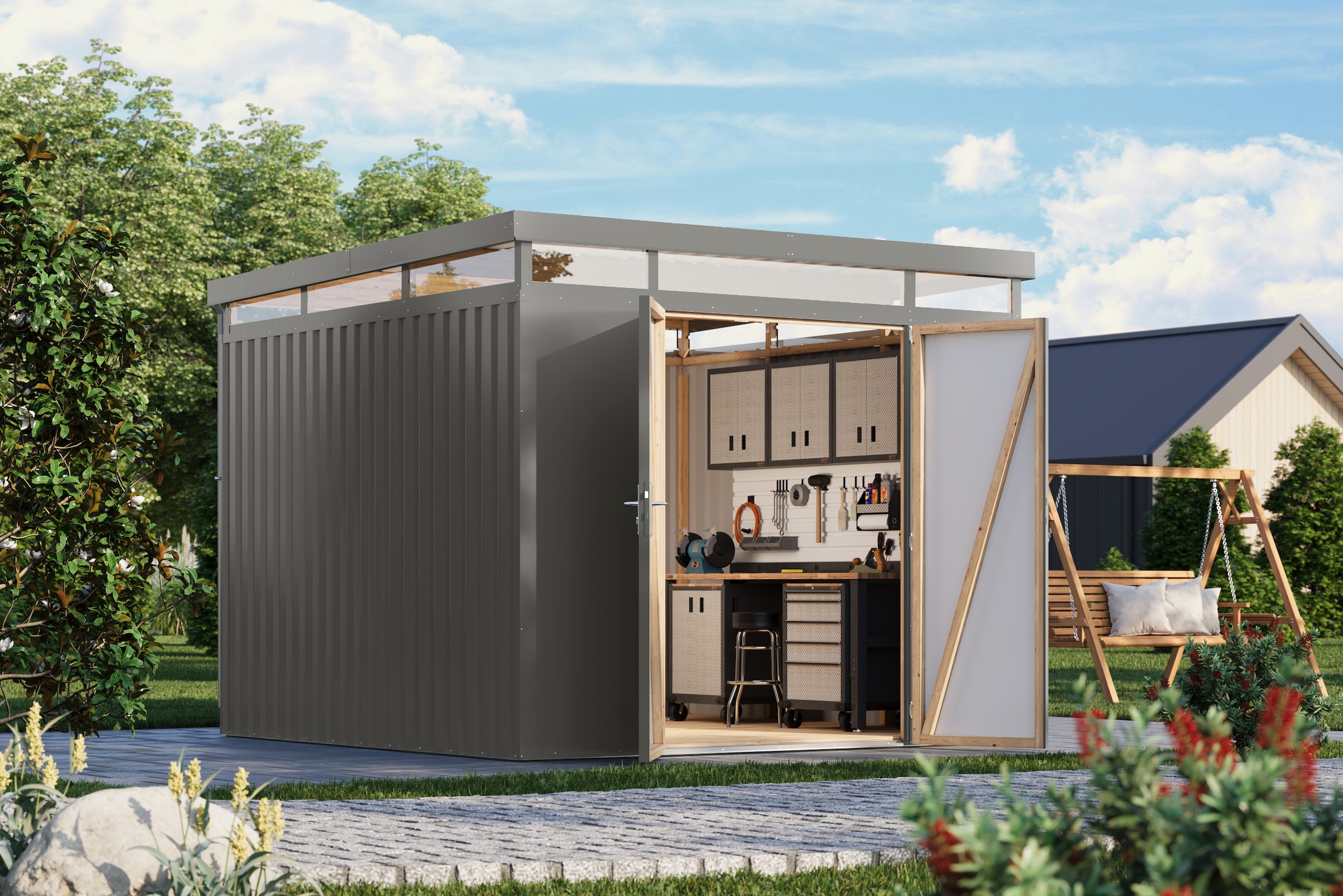 Karibu Gerätehaus »Titanium 3,5«