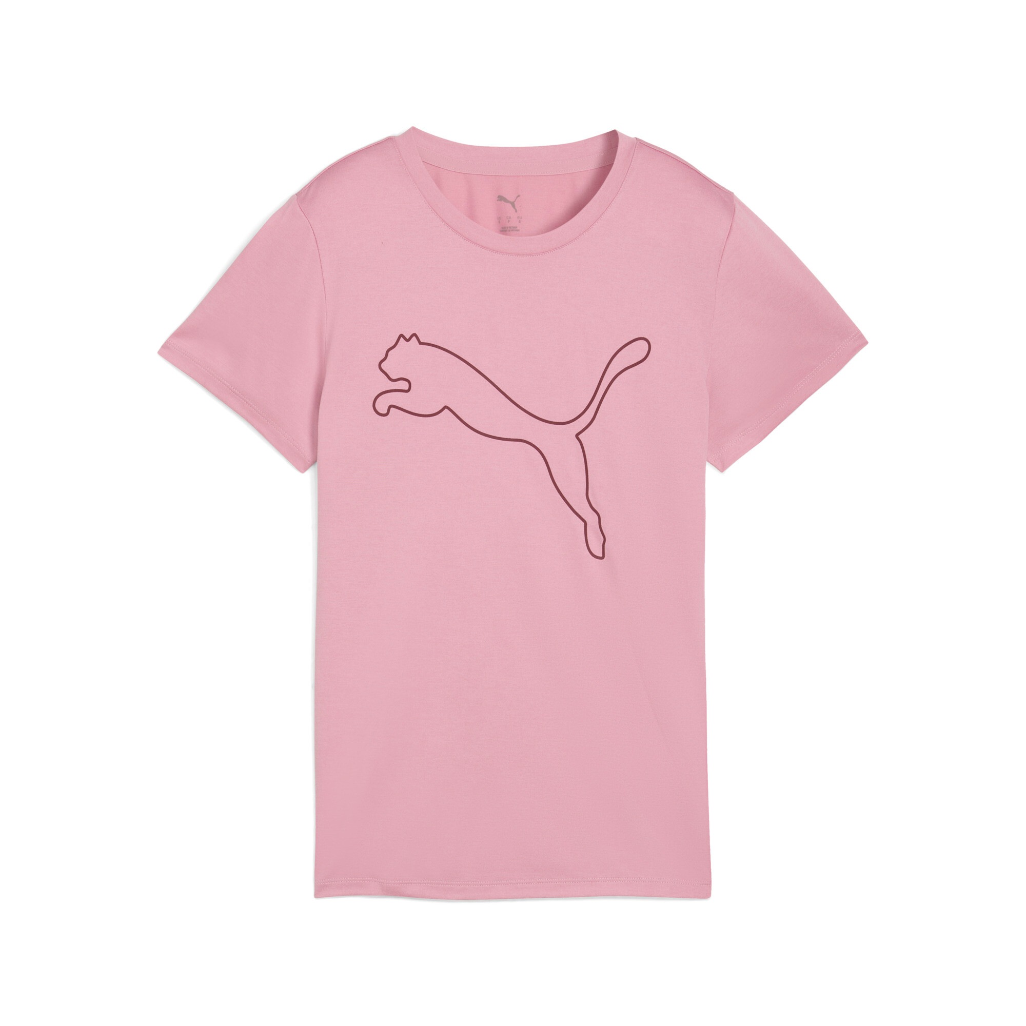 PUMA Trainingsshirt »W TAD ESSENTIAL HEATHER LOGO TEE«