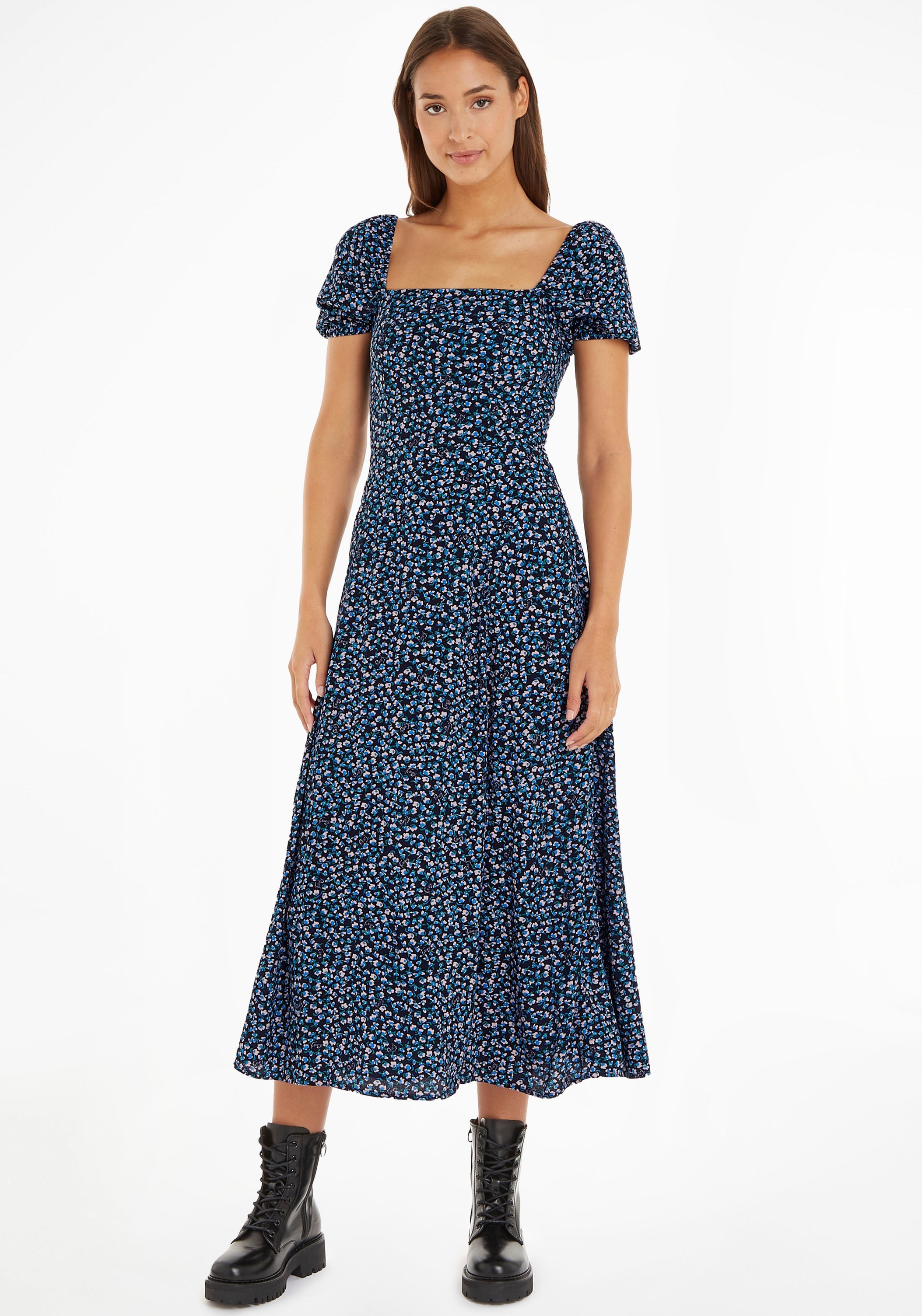 Tommy Jeans Blusenkleid »TJW DITSY FLORAL MAXI DRESS«, mit floralem Print allover kaufen