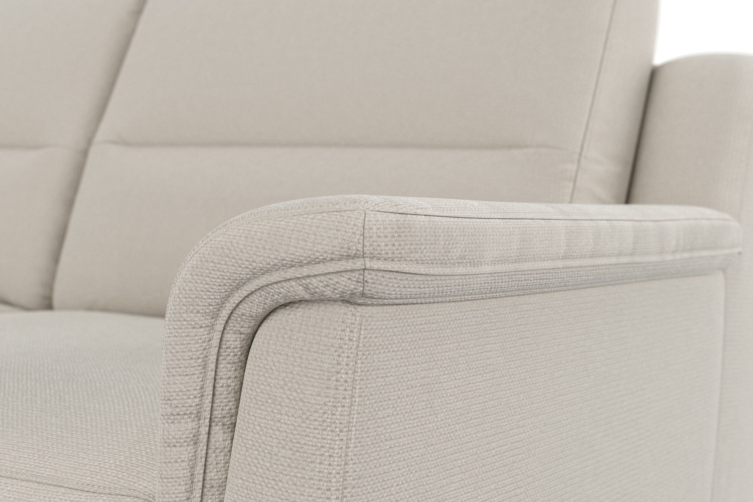 sit&more Ecksofa »Farö L-Form«, inklusive Federkern, wahlweise mit Bettfunktion und Bettkasten