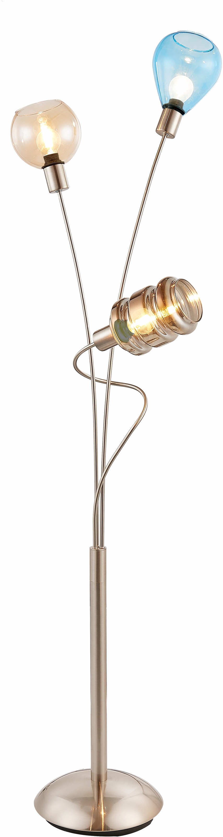 Nino Leuchten Stehlampe »PESARO«, 3 flammig-flammig
