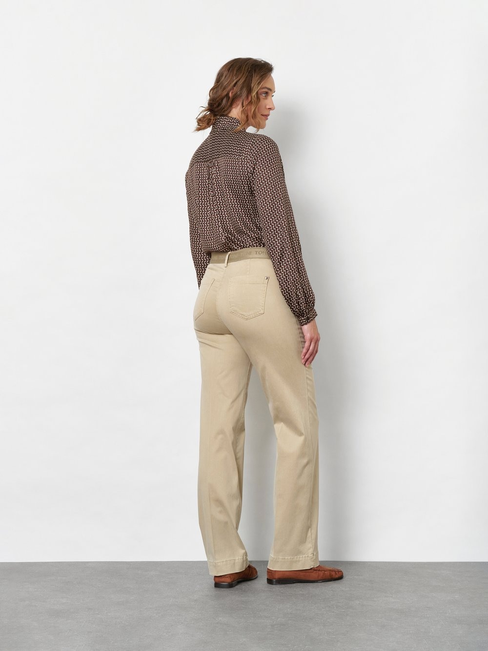 TONI Stoffhose »Jenny Wide«  mit Stretch
