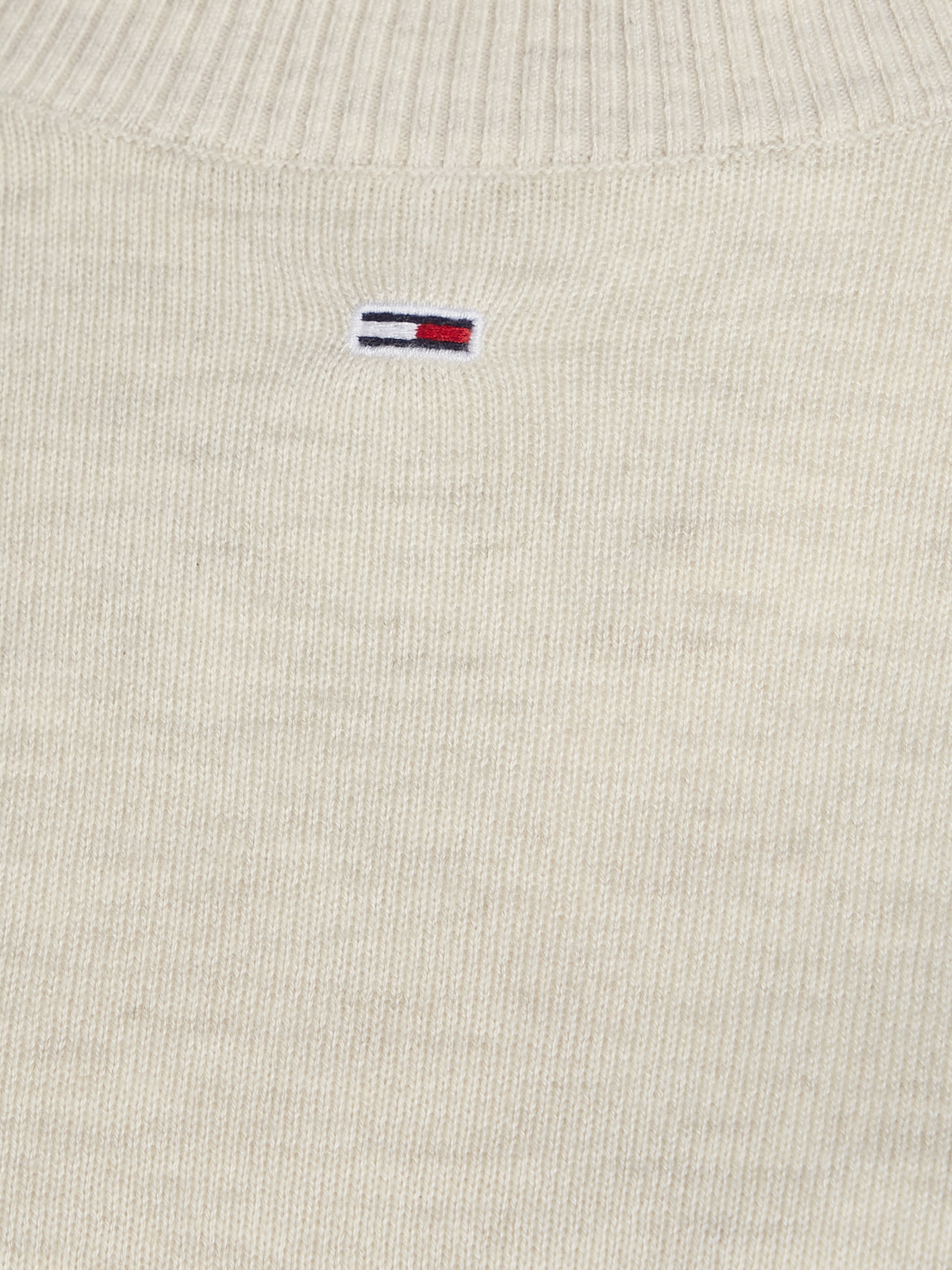 Tommy Jeans Strickpullover »TJW ESSENTIAL CREW NECK SWEATER«, mit Logostickerei