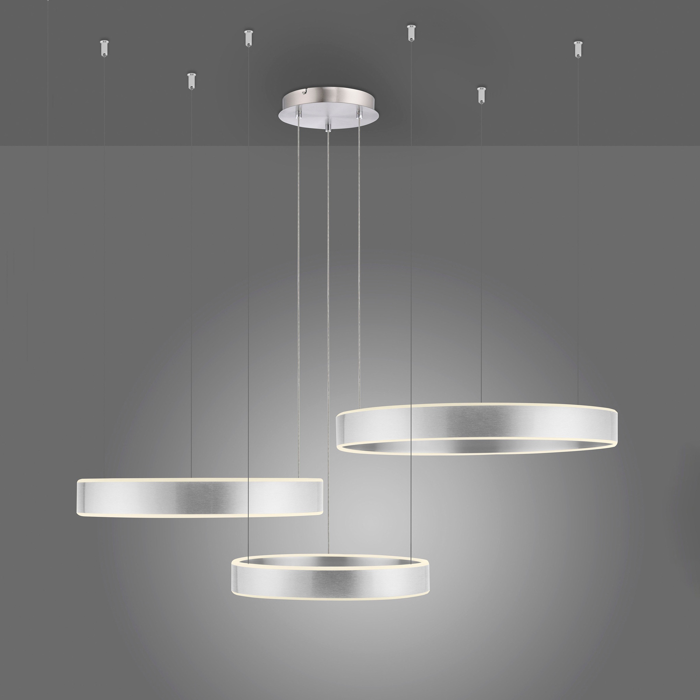 Paul Neuhaus Pendelleuchte »SCULLI«, 2 flammig, Leuchtmittel LED-Board | LED fest integriert