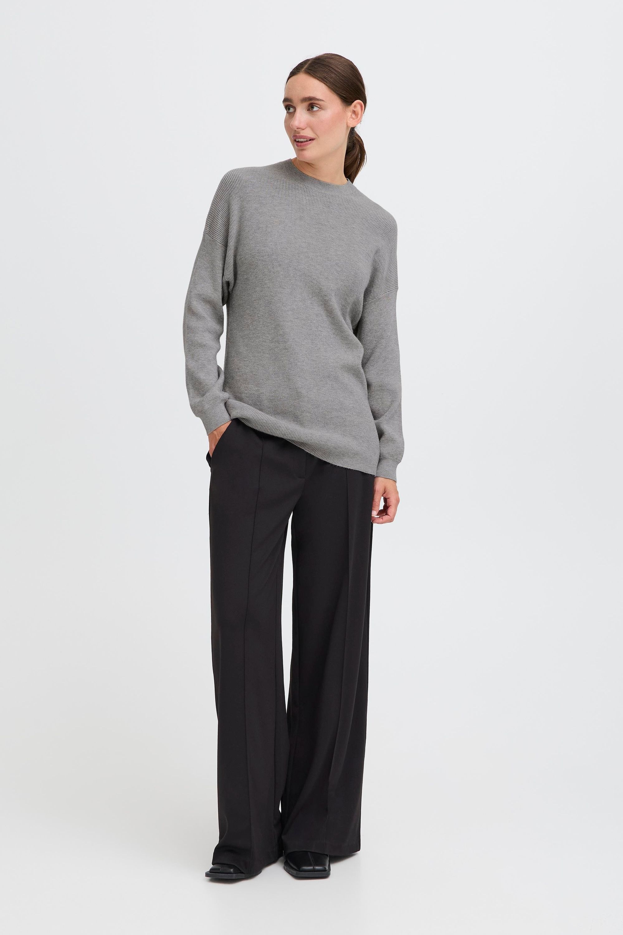 OXMO Strickfleece-Pullover »Strickpullover OXIFANSY«