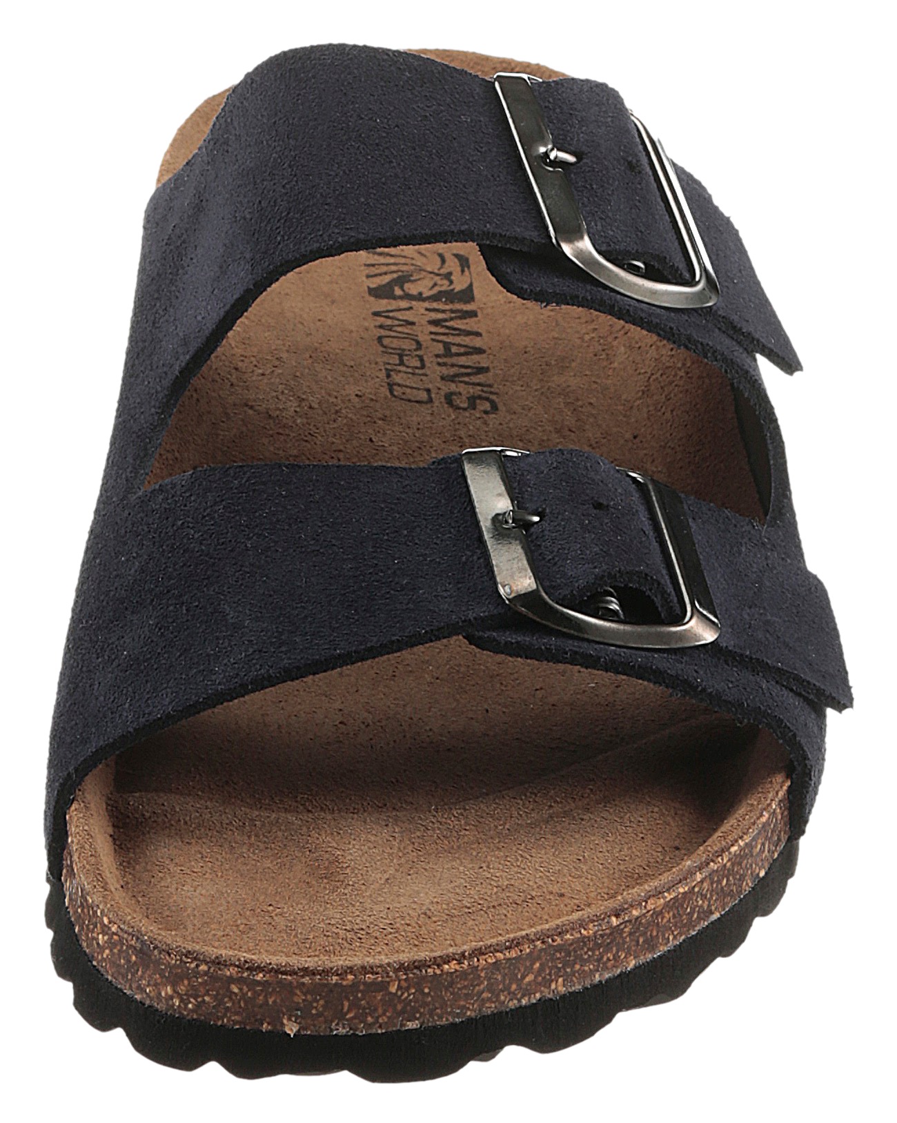 Man's World Pantolette, Schlappen, Sommerschuh, Hausschuh mit vorgeformtem Fußbett