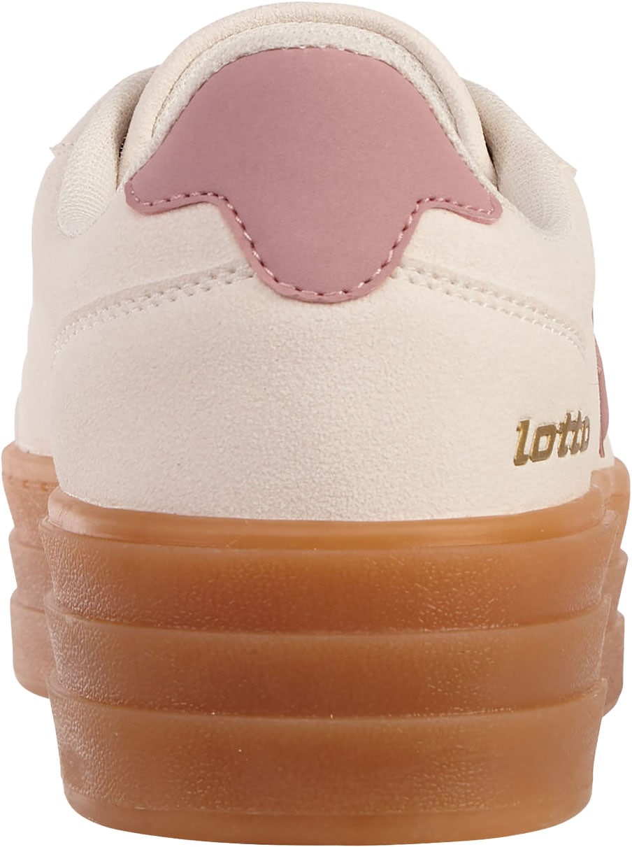 lotto Plateausneaker, - mit gepolsterter Schaftkante