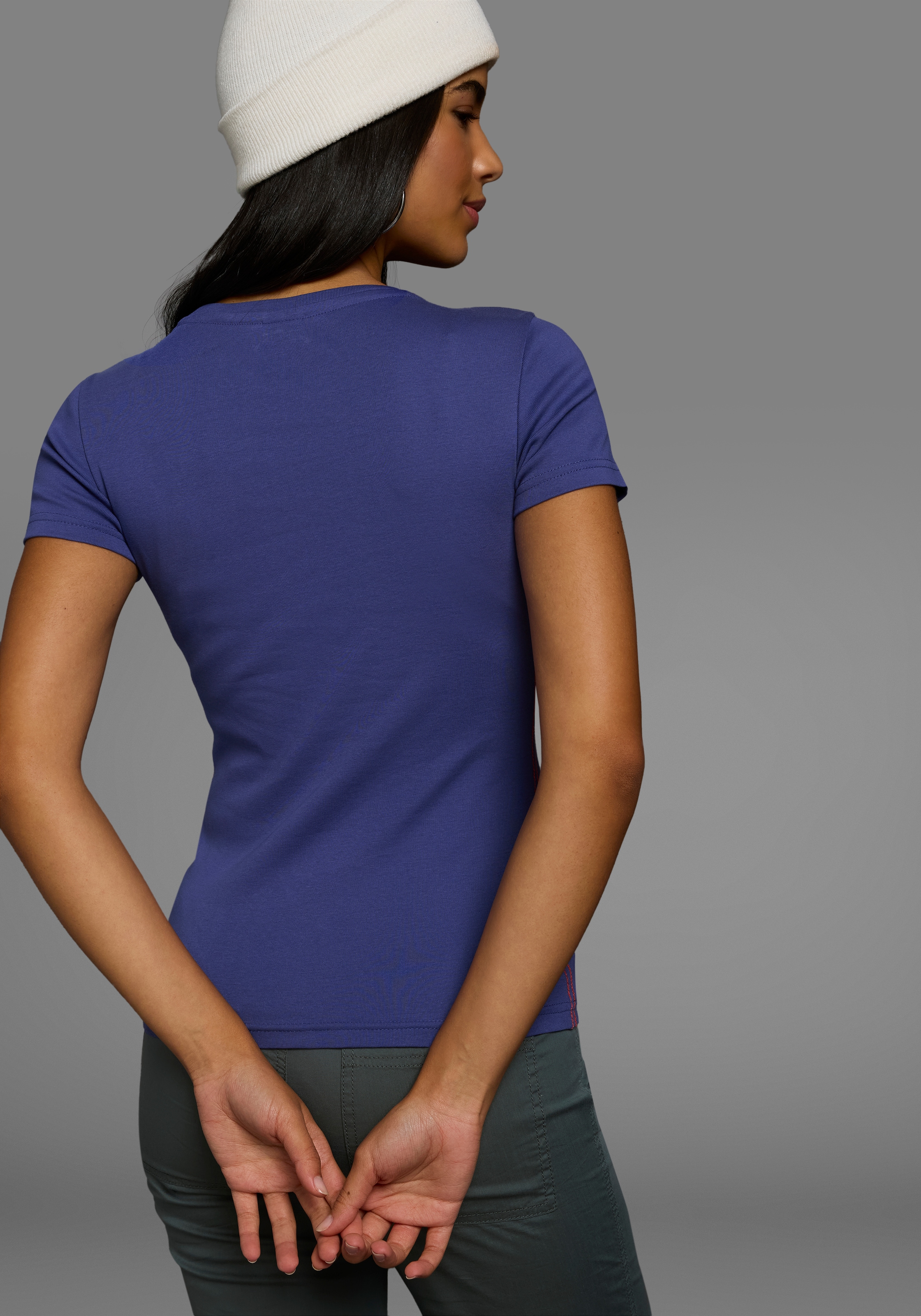 KangaROOS Kurzarmshirt Logo Print