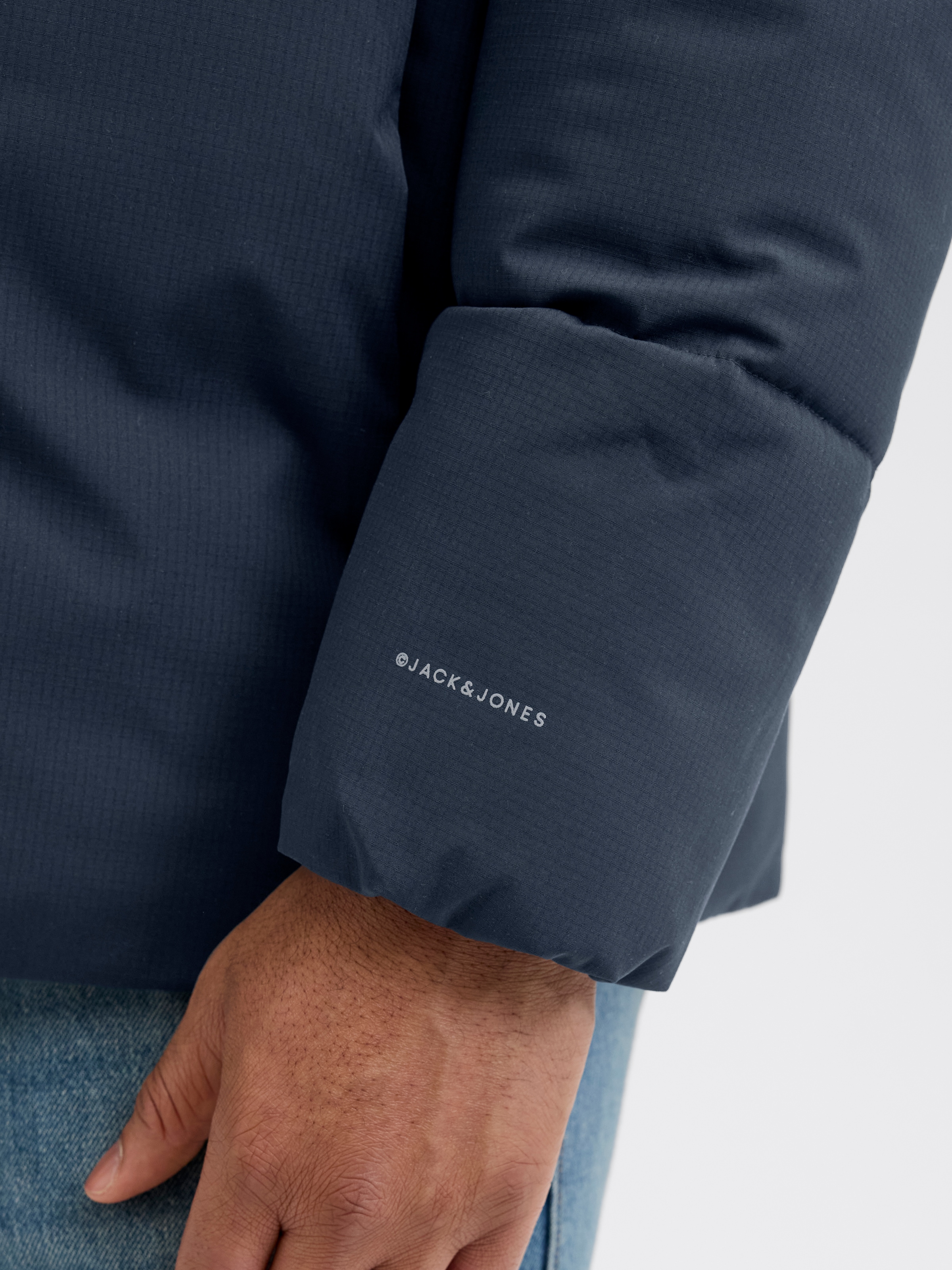 Jack & Jones PlusSize Steppjacke »JJGLOBAL PUFFER JACKET PLS«, mit Kapuze