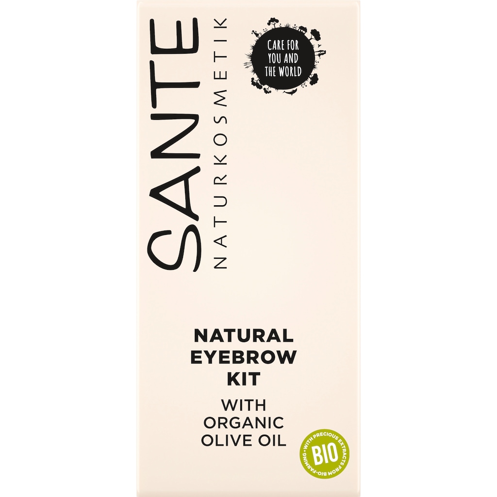 SANTE Augenbrauen-Puder »Natural Eyebrow Kit«