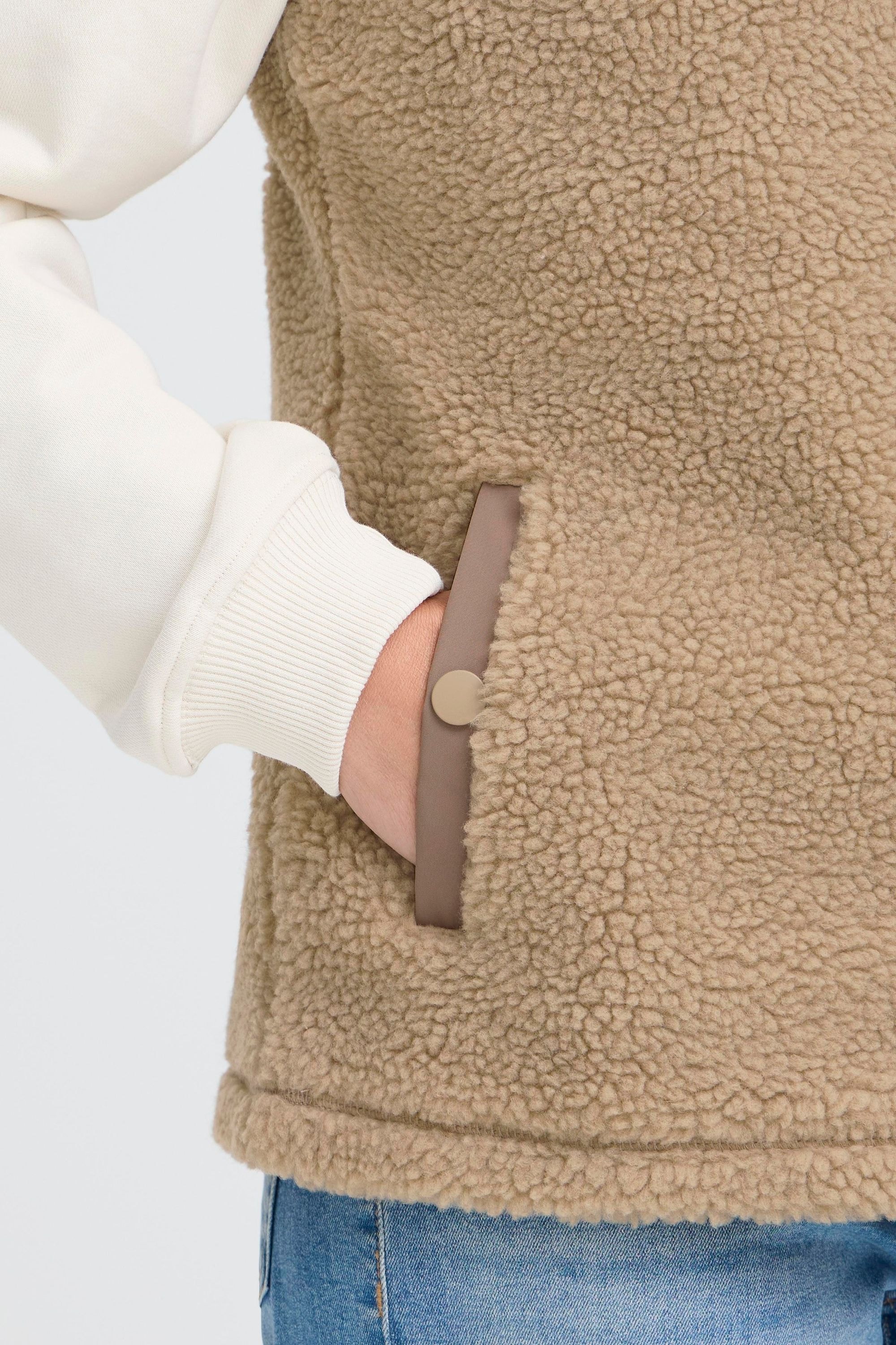 OXMO Plüschweste »Plüschweste OXABBY«