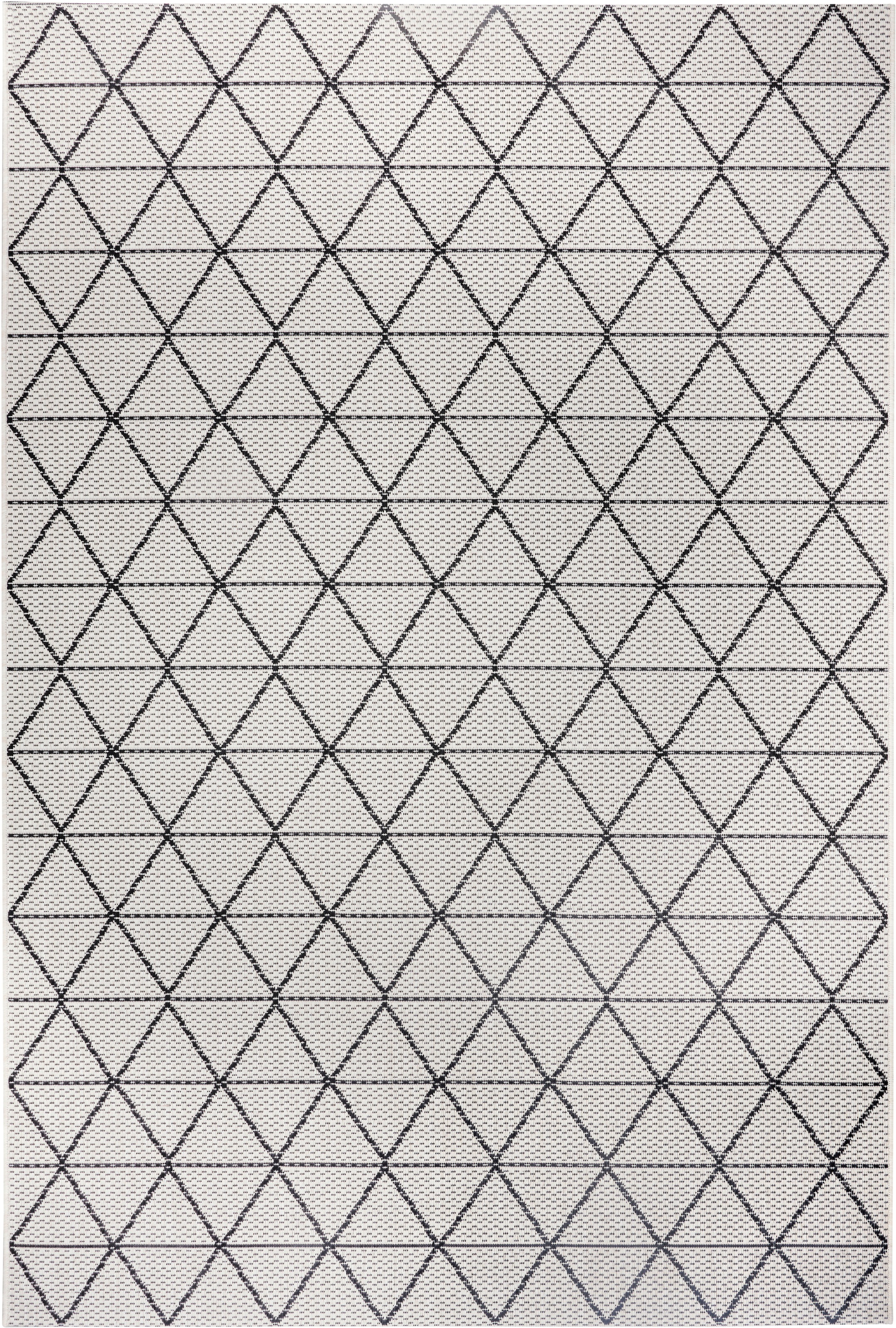 my home Teppich »Layne«, rechteckig, 3 mm Höhe, Geometrisches Design, Strapazierfähig und pflegeleicht