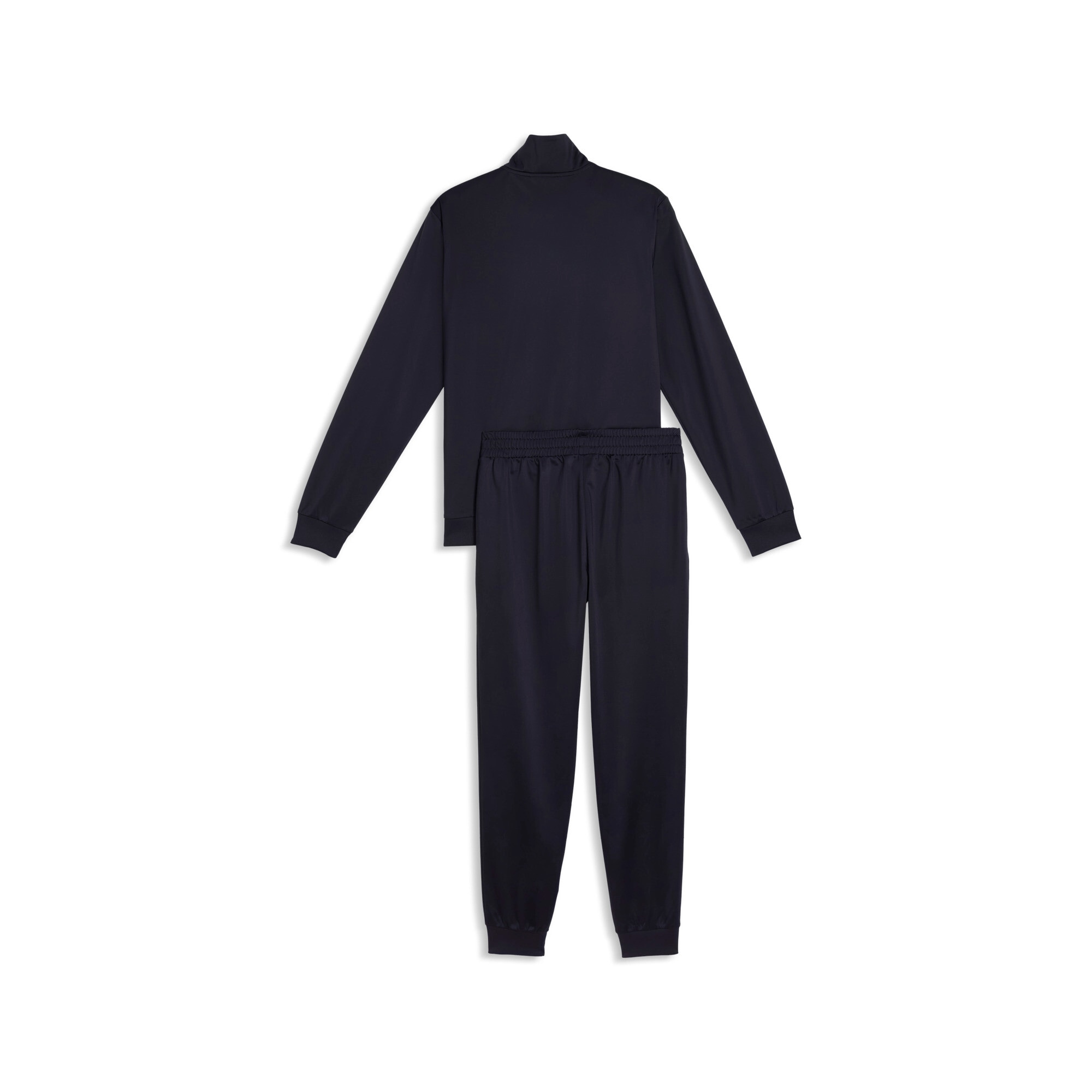 PUMA Trainingsanzug »POLY COLORBLOCK SUIT« 2 zweiteiliges Set, mit Reißverschluss am Oberteil, aus Polyester