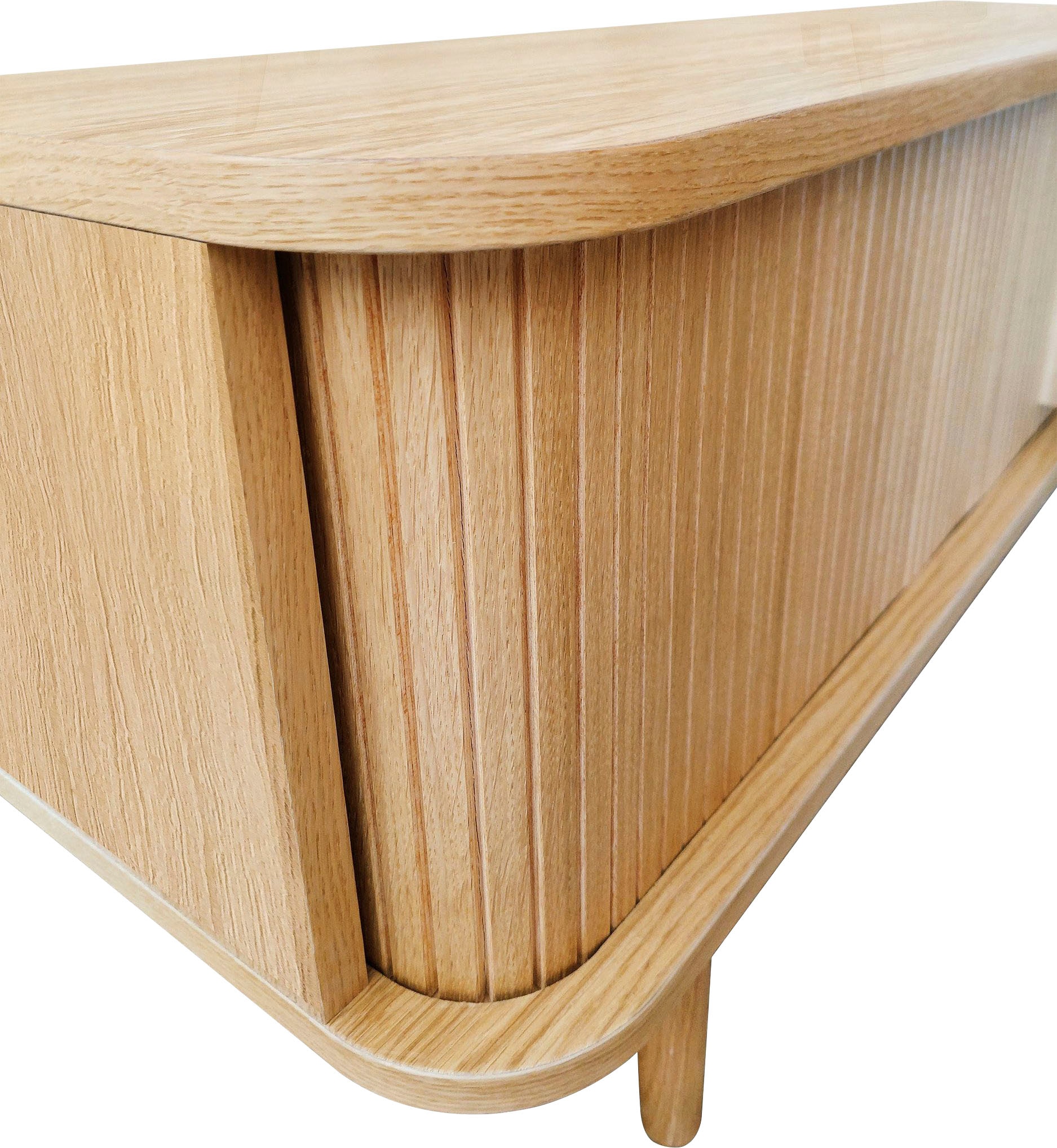Woodman TV-Board »Rove«, besonderes Design, in zwei Breiten, mit Eichenholzfurnier