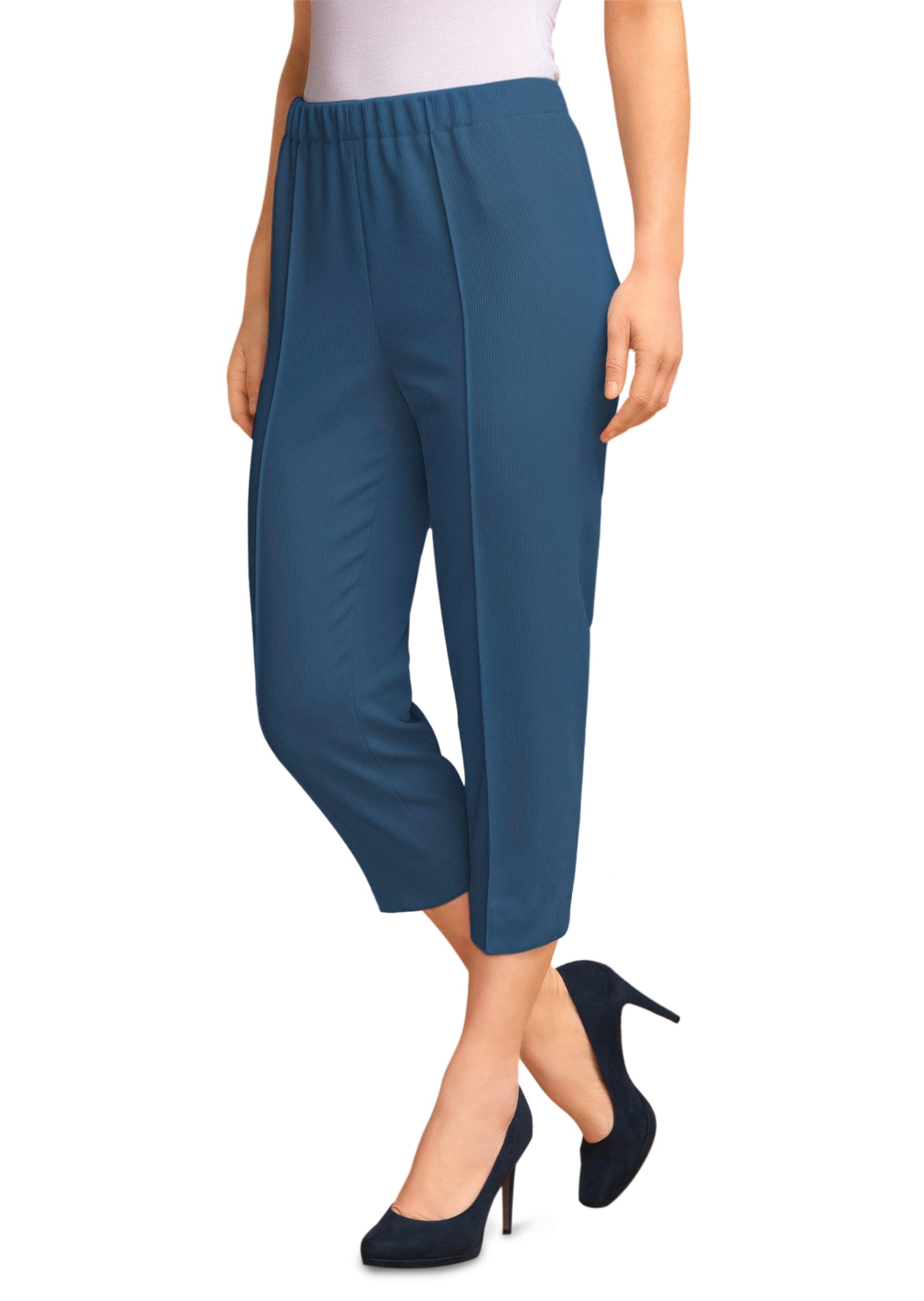 GOLDNER Caprihose »Kurzgröße Trageangenehme 7/8-Rippenhose«