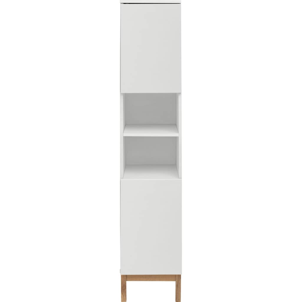 andas Hochschrank »Stian«, mit 2 Türen, Einlegeboden, Push-to-open, Breite 30 cm, Höhe 160,5 cm