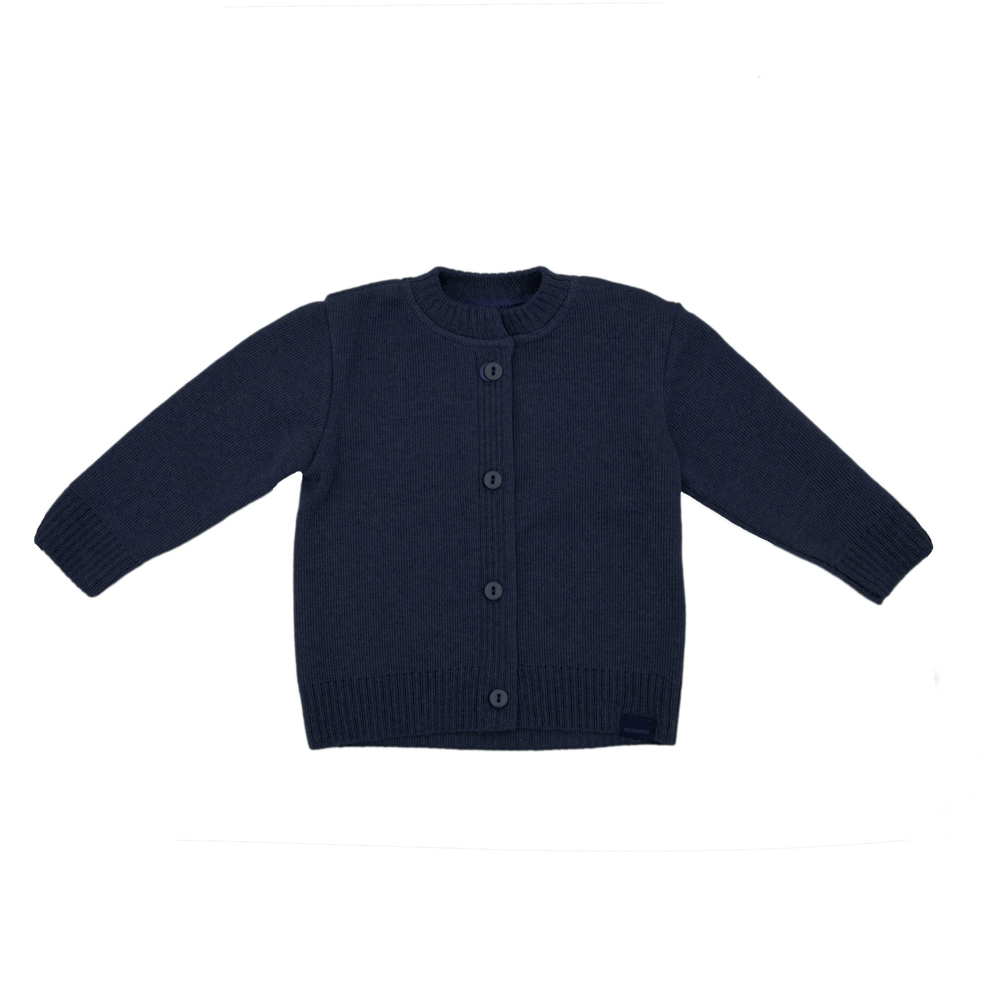 MAXIMO Strickjacke, Baumwolle, hautfreundlich, weich, zum knöpfen