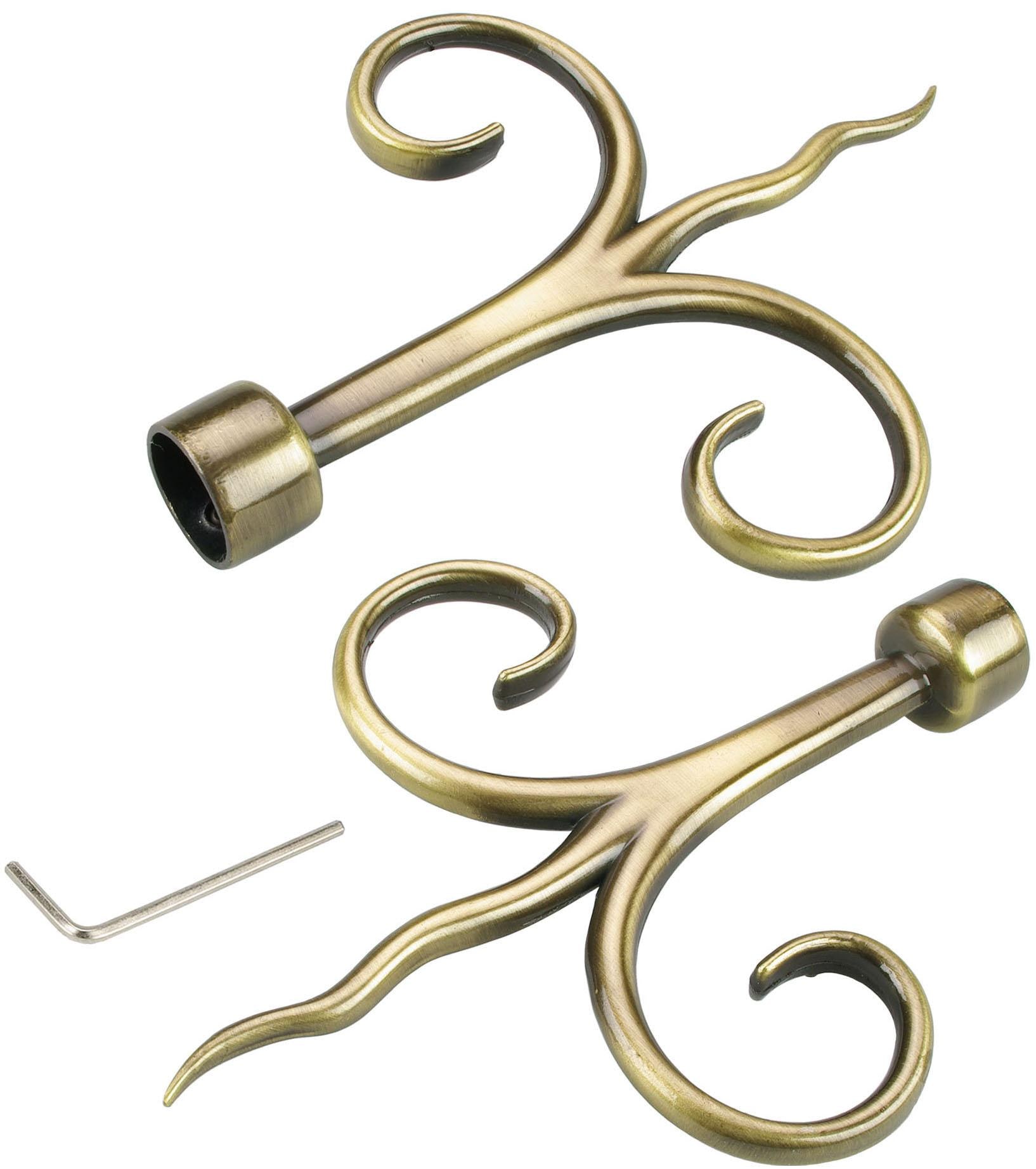 Liedeco Gardinenstangen-Endstück »Diana« für Gardinenstangen Ø 16 mm