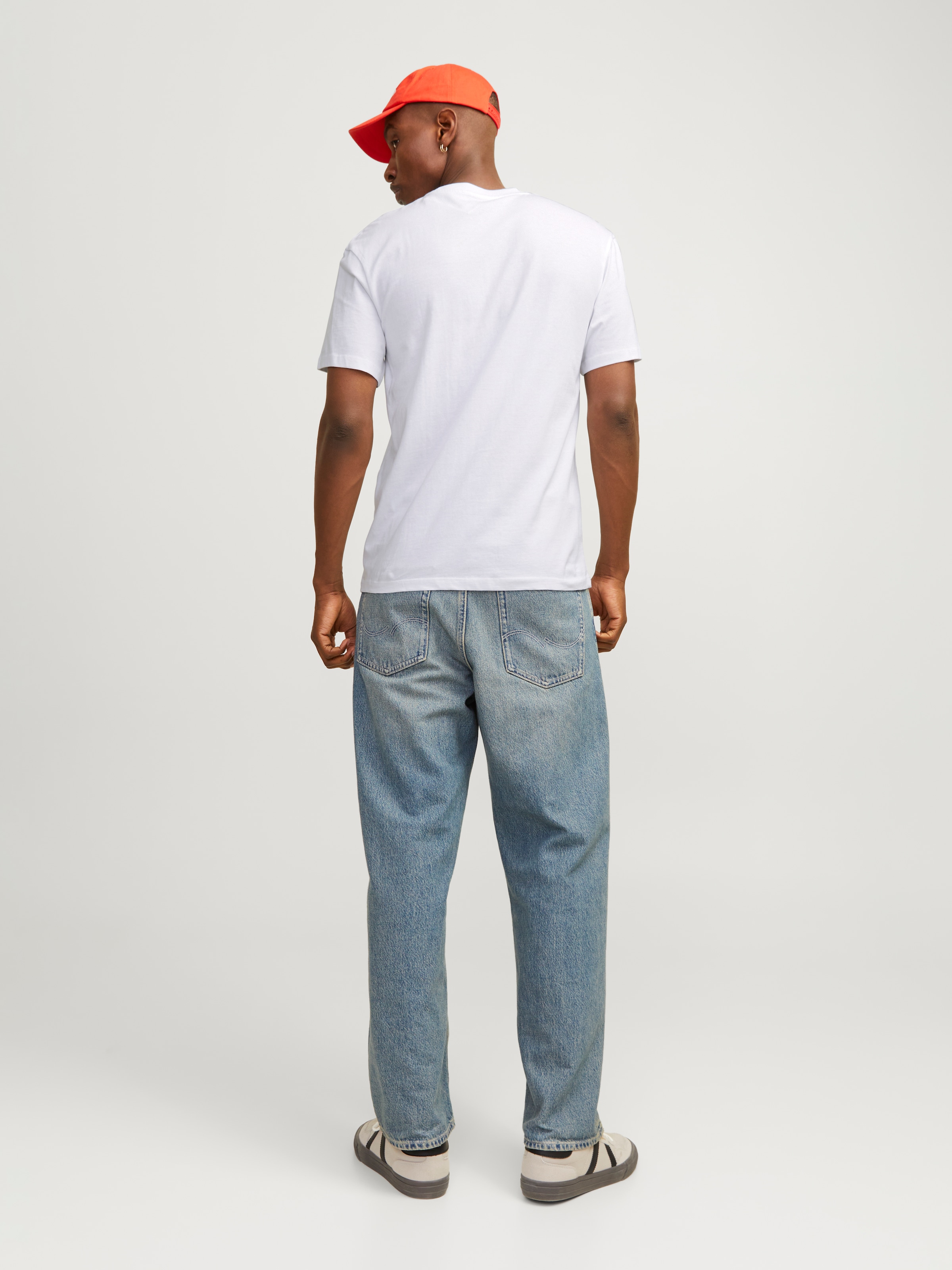 Jack & Jones Rundhalsshirt »JJECALEB VARSITY TEE SS O-NECK NOOS«