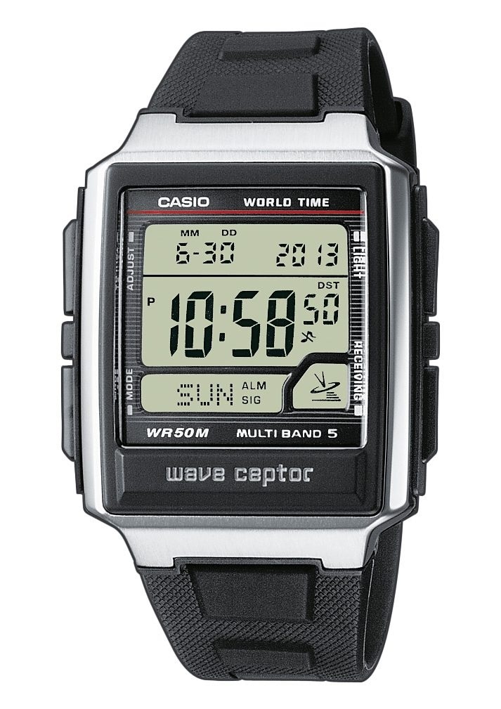 Casio Funk Funkchronograph »WV-59R-1AEF«, Quarzuhr, Armbanduhr, Herren, digital, Stoppfunktion