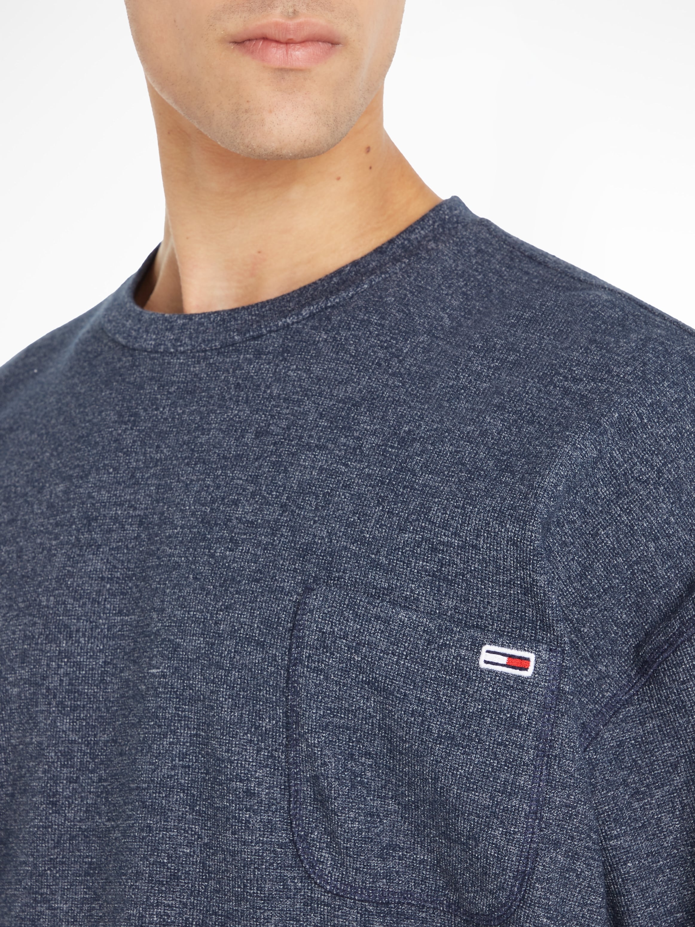 Tommy Jeans Langarmshirt »TJM RLX WAFFLE SNIT TEE«