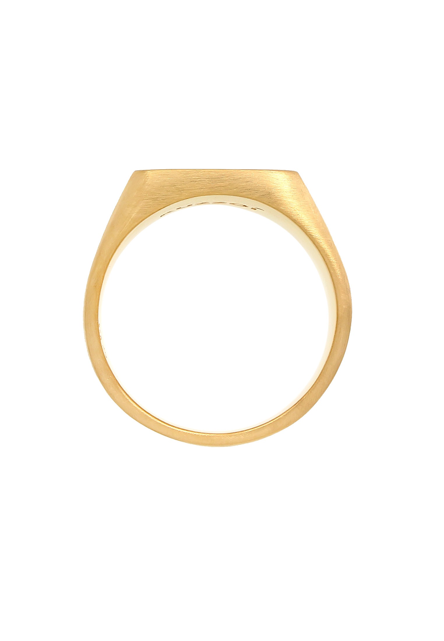 Kuzzoi Siegelring »Ring Herren Siegelring Matt Basic Pfeil 925er Silber«