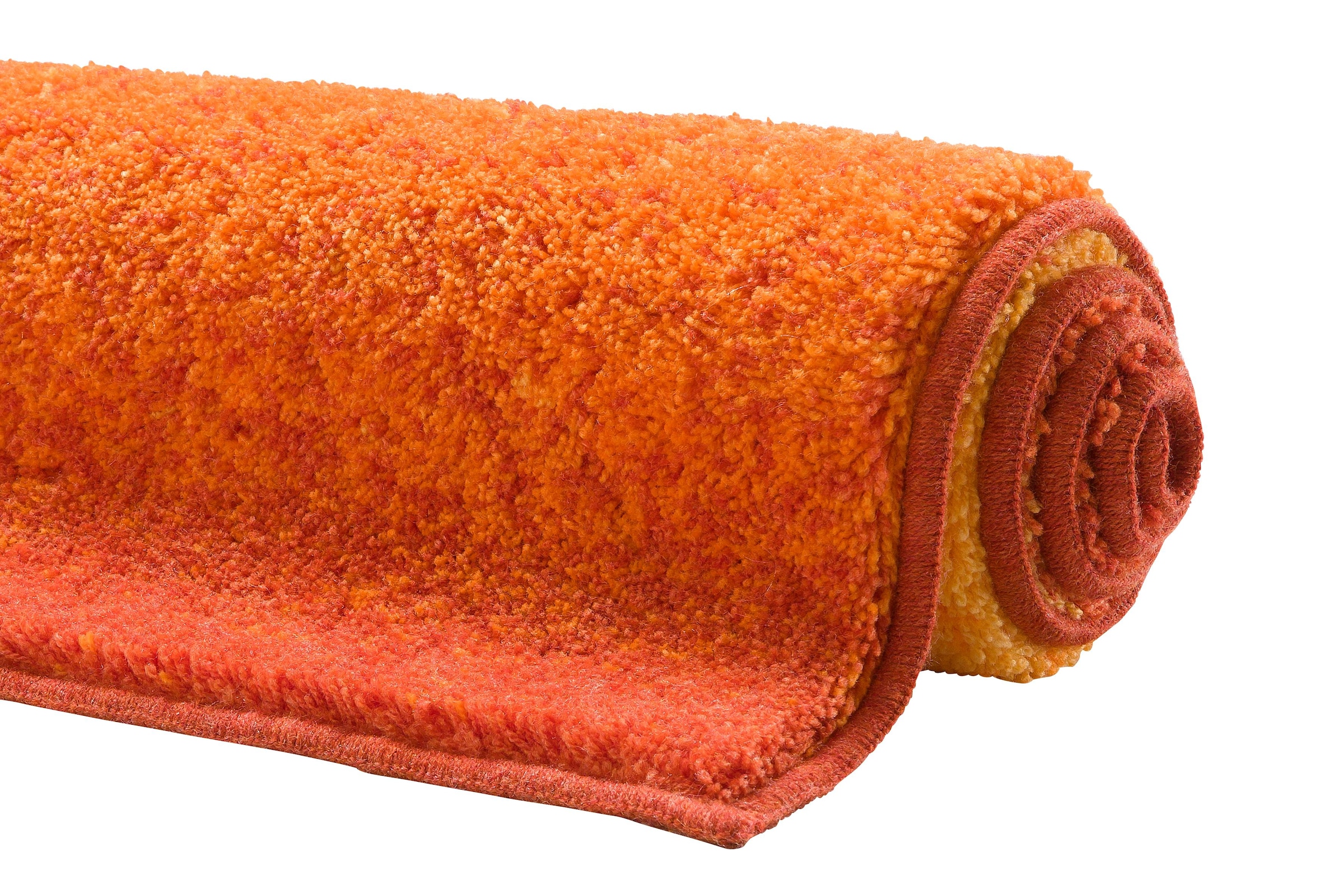 Grund Badematte »Mistral« Höhe 20 mm rutschhemmend beschichtet fußbodenheizungsgeeignet meliertes Design, Ombré-Look, auch als 3 teiliges Set, Made in Europe