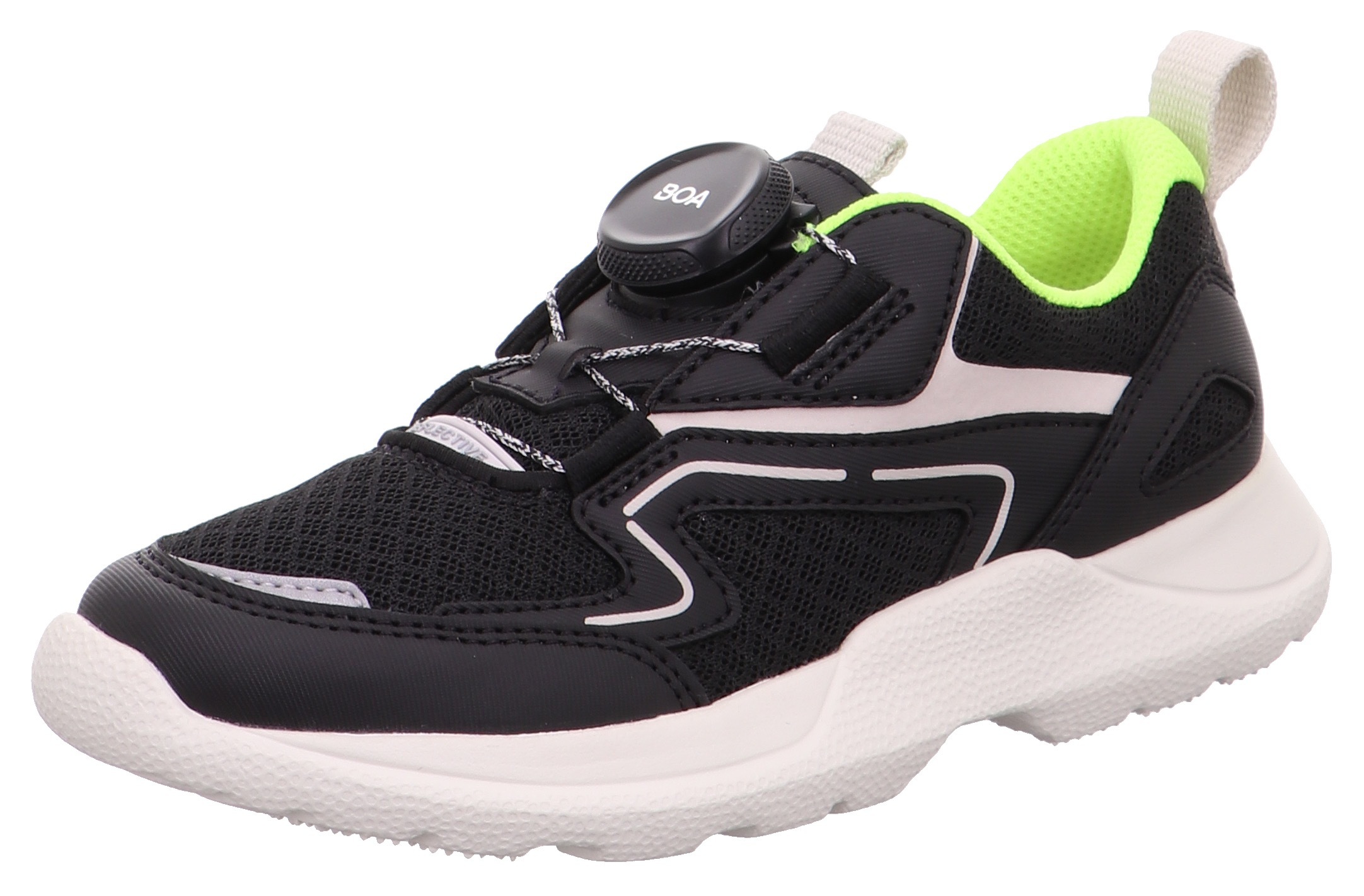 Superfit Sneaker »Rush WMS Weiten-Messsystem: mittel«, mit coolem Schnellverschluss