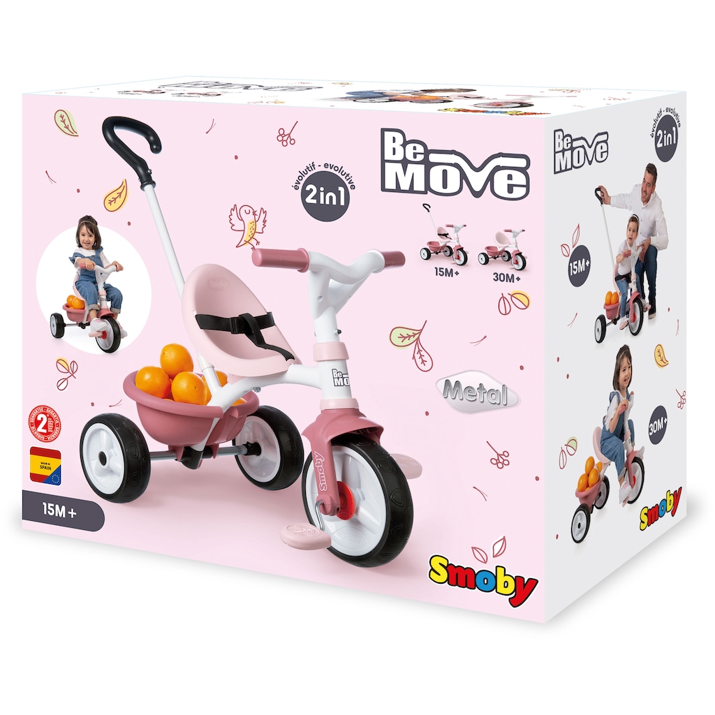 Smoby Dreirad »Be Move, rosa«, Made in Europe