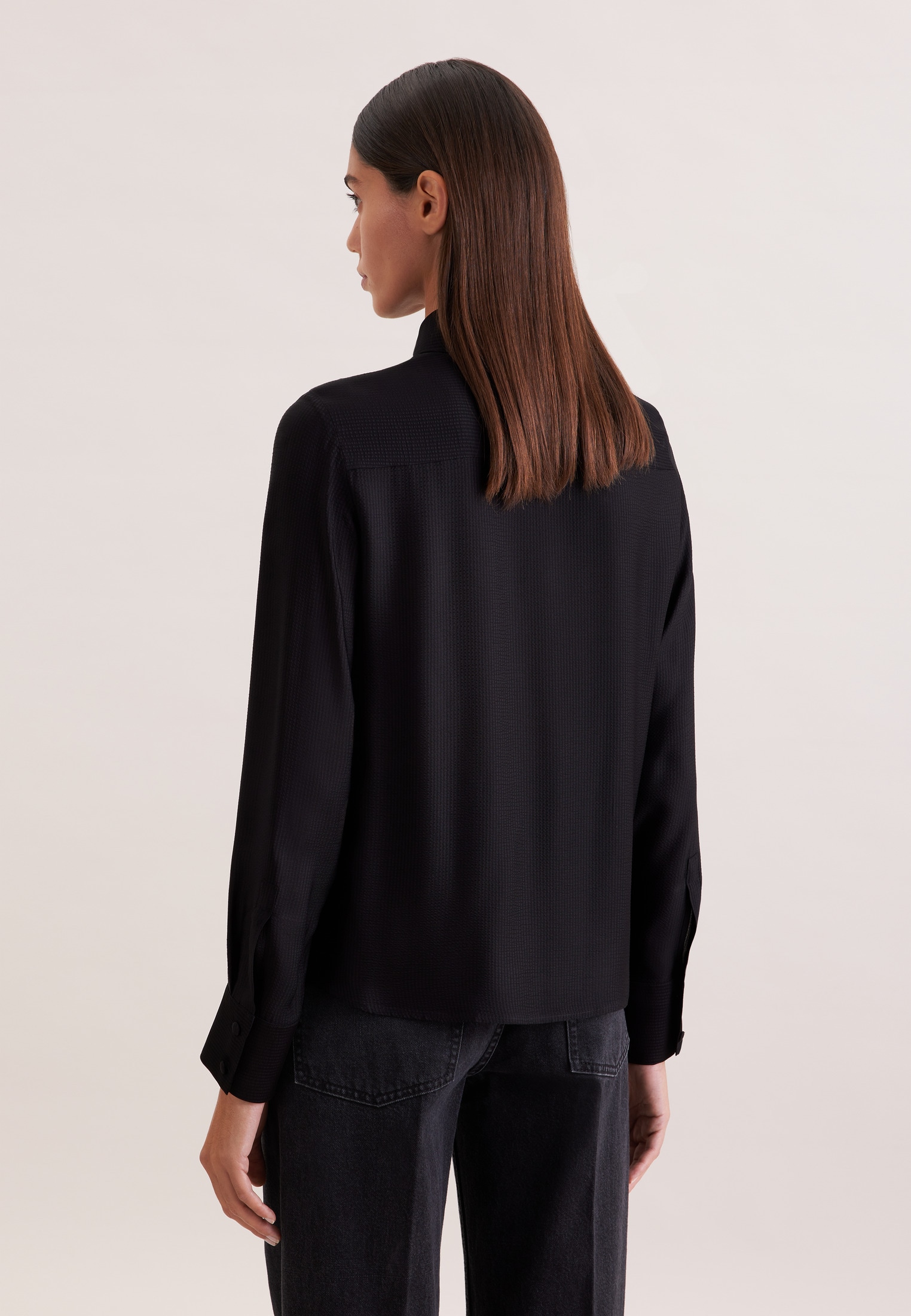 seidensticker Hemdbluse 1/1 Kragen Uni