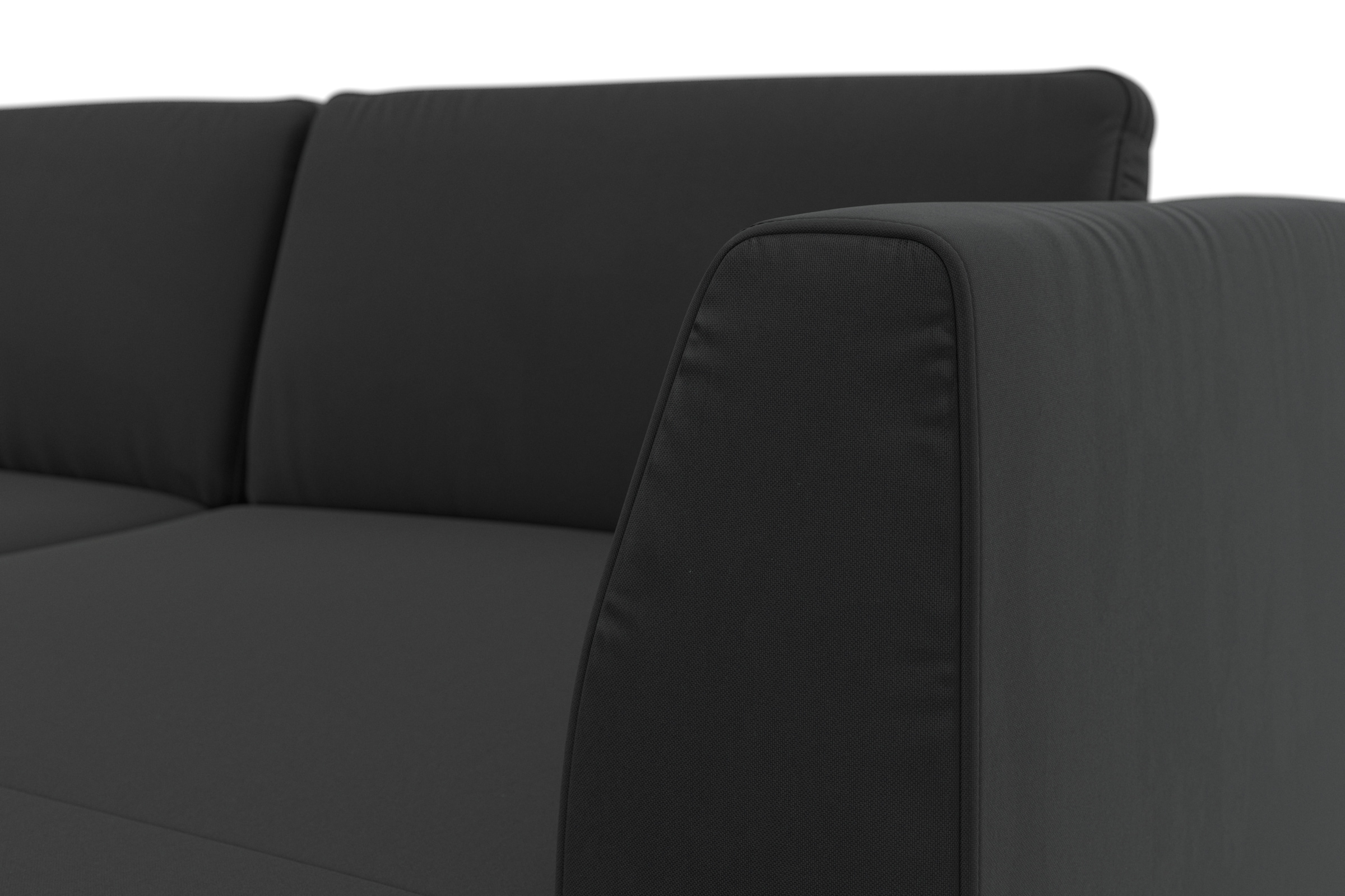 sit&more Wohnlandschaft »Olsen U-Form«, inklusive Sitztiefenverstellung, wahlweise mit Bettfunktion, 15cm hoch