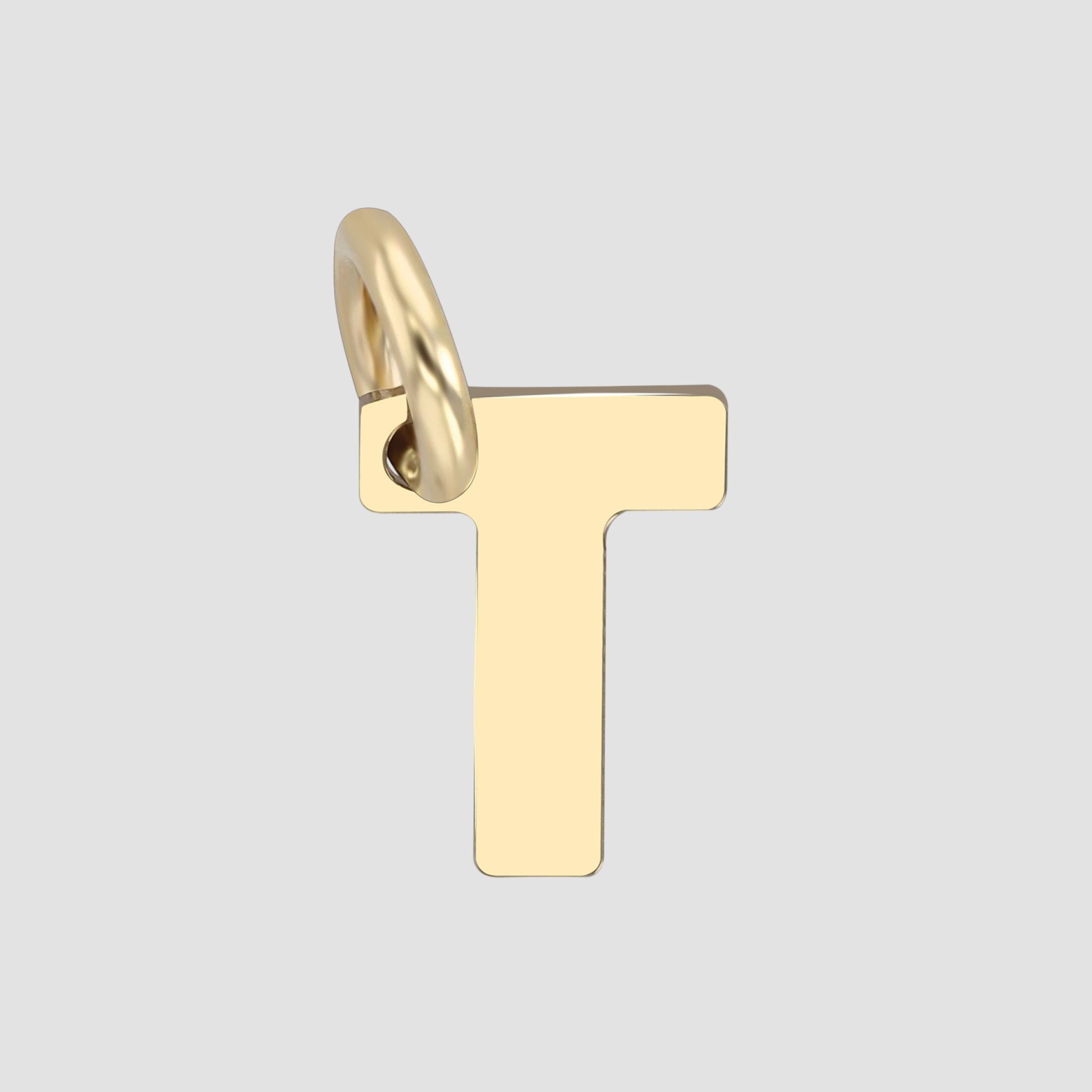 Adelia´s Buchstabenanhänger »Unisex Anhänger ¿ Buchstabe N Buchstabenanhänger aus 375 Gold«