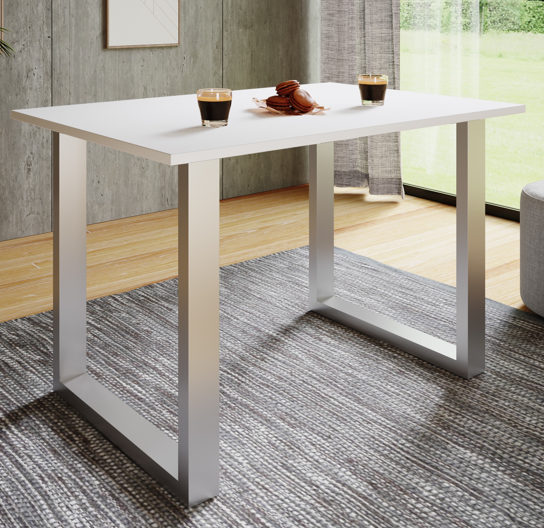 VCM Esstisch »Premium Esstisch Küchentisch Xona X 140x80« 1 Stk. tlg.