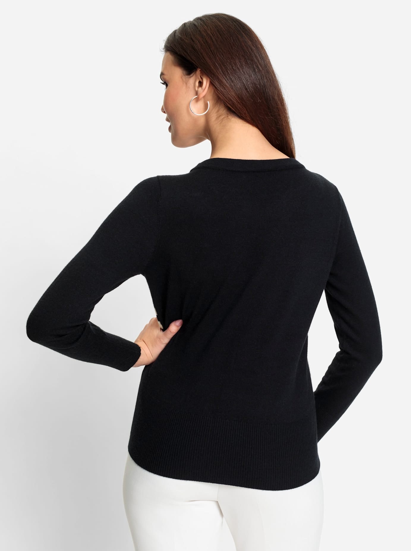 Inspirationen Rundhalspullover »Pullover«