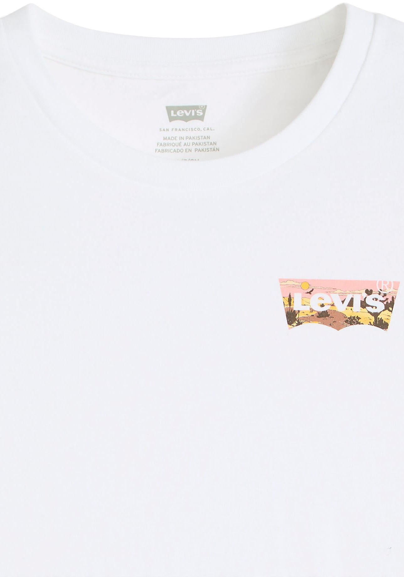 Levi's® T-Shirt »THE PERFECT TEE«, mit Batwing-Logoprint