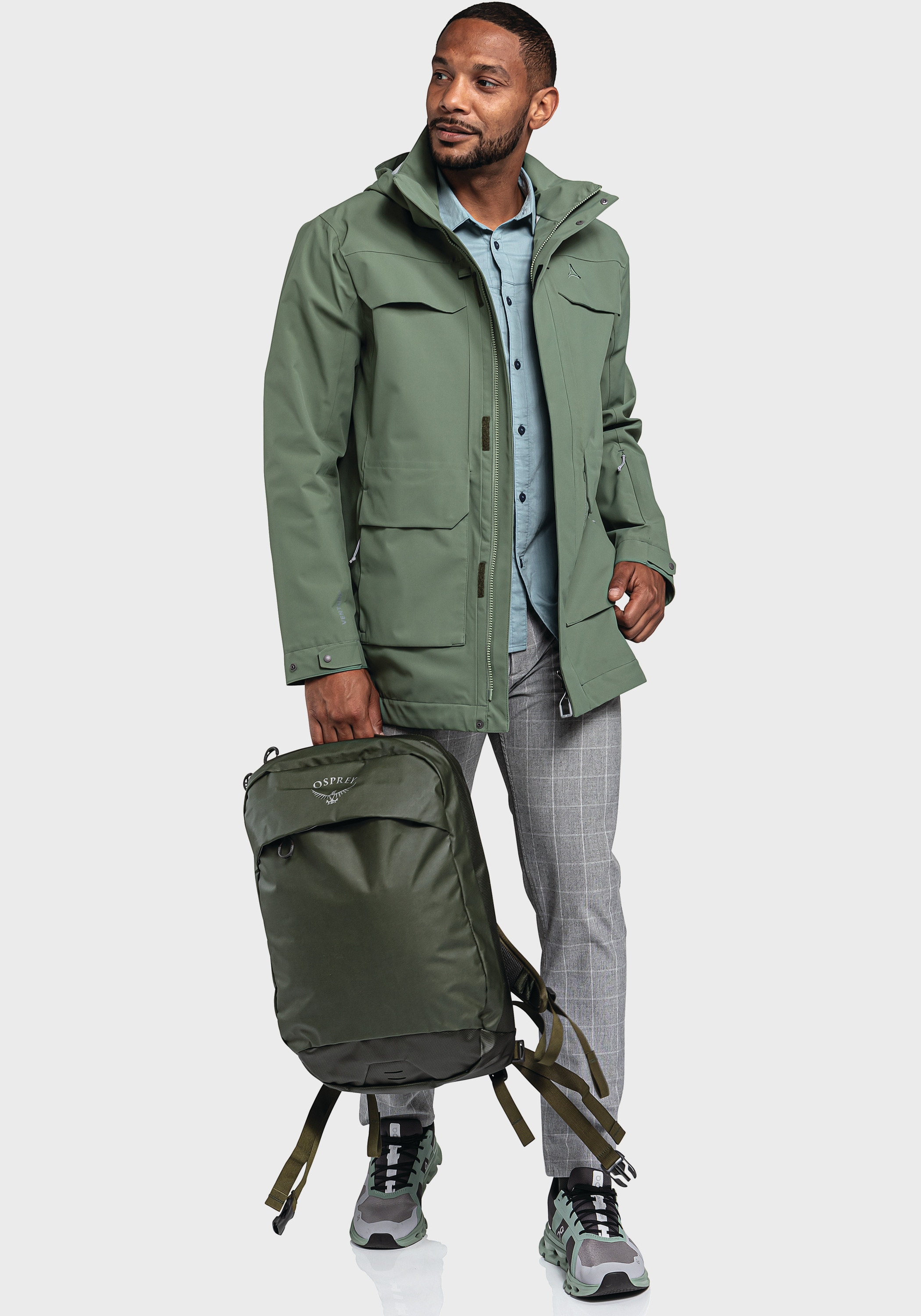 Schöffel Outdoorjacke »Jacket Geneva M«, mit Kapuze